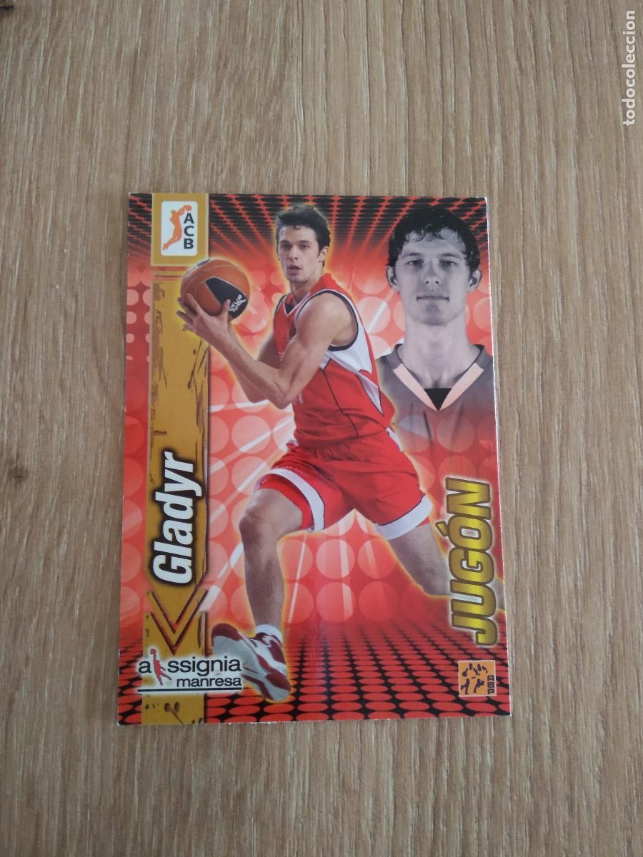 Coleccionismo deportivo: 34 GLADYR ASSIGNIA MANRESA CROMO BASKET BALONCESTO PANINI 10-11 ACB 2010-2011