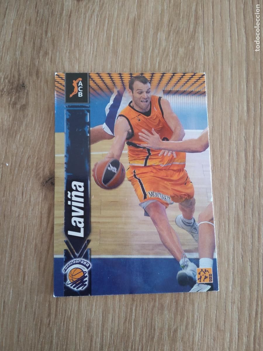 Colecionismo desportivo: 43 LAVI&Ntilde;A FUENLABRADA CROMO BASKET BALONCESTO PANINI 10-11 ACB 2010-2011