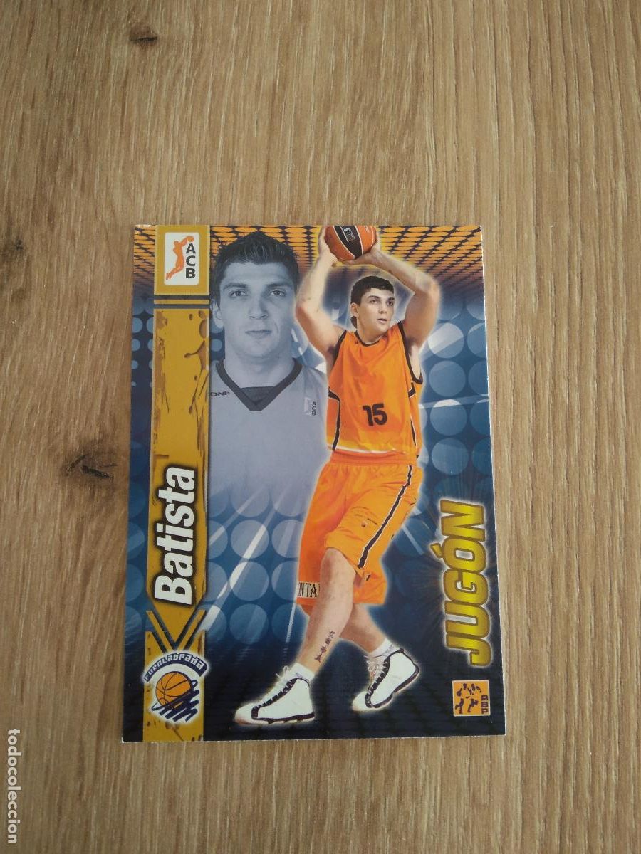 Colecionismo desportivo: 52 BATISTA FUENLABRADA CROMO BASKET BALONCESTO PANINI 10-11 ACB 2010-2011