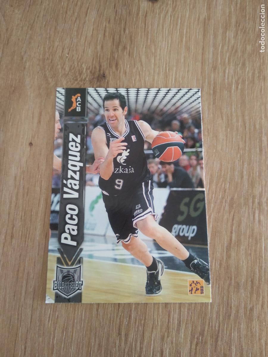 Sammelleidenschaft Sport: 61 PACO VAZQUEZ BILBAO BASKET CROMO BASKET BALONCESTO PANINI 10-11 ACB 2010-2011