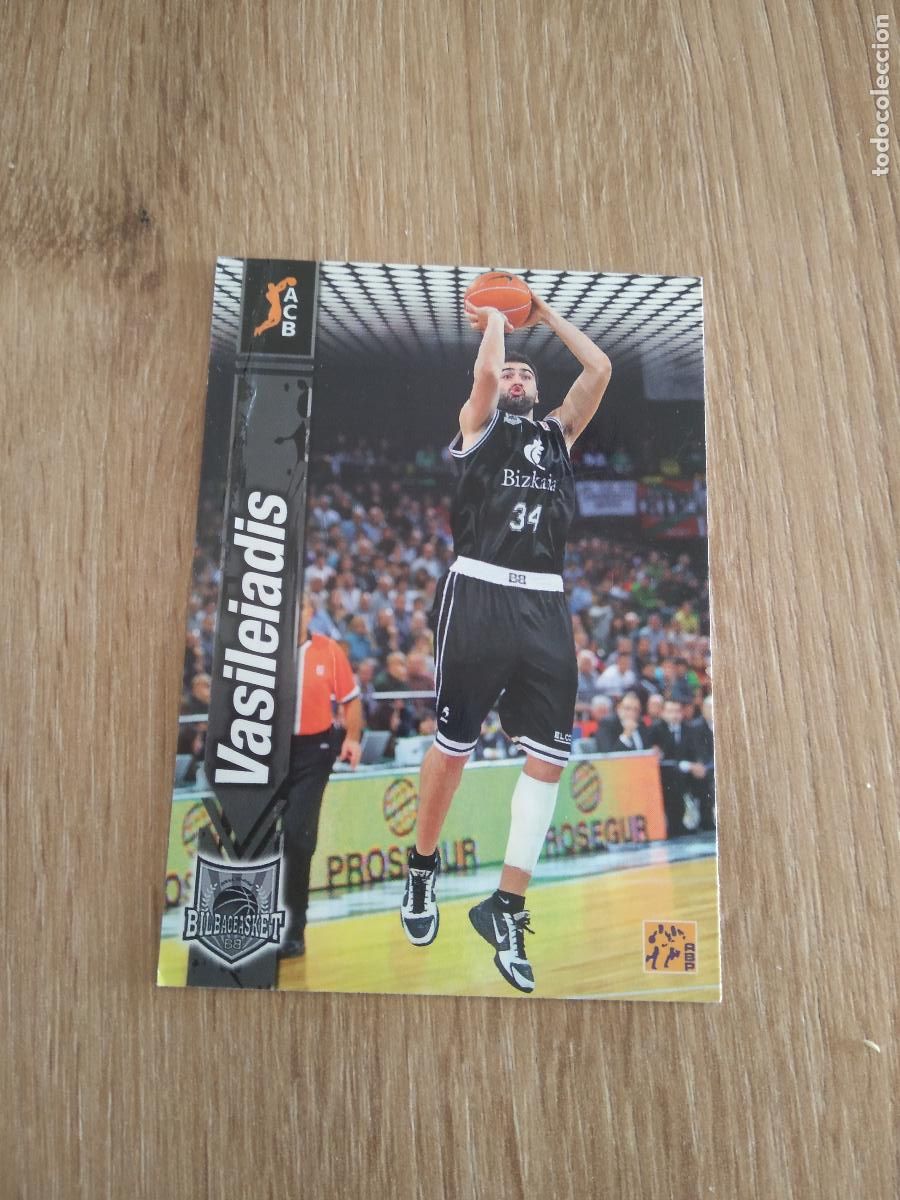 Coleccionismo deportivo: 63 VASILEIADIS BILBAO BASKET CROMO BASKET BALONCESTO PANINI 10-11 ACB 2010-2011