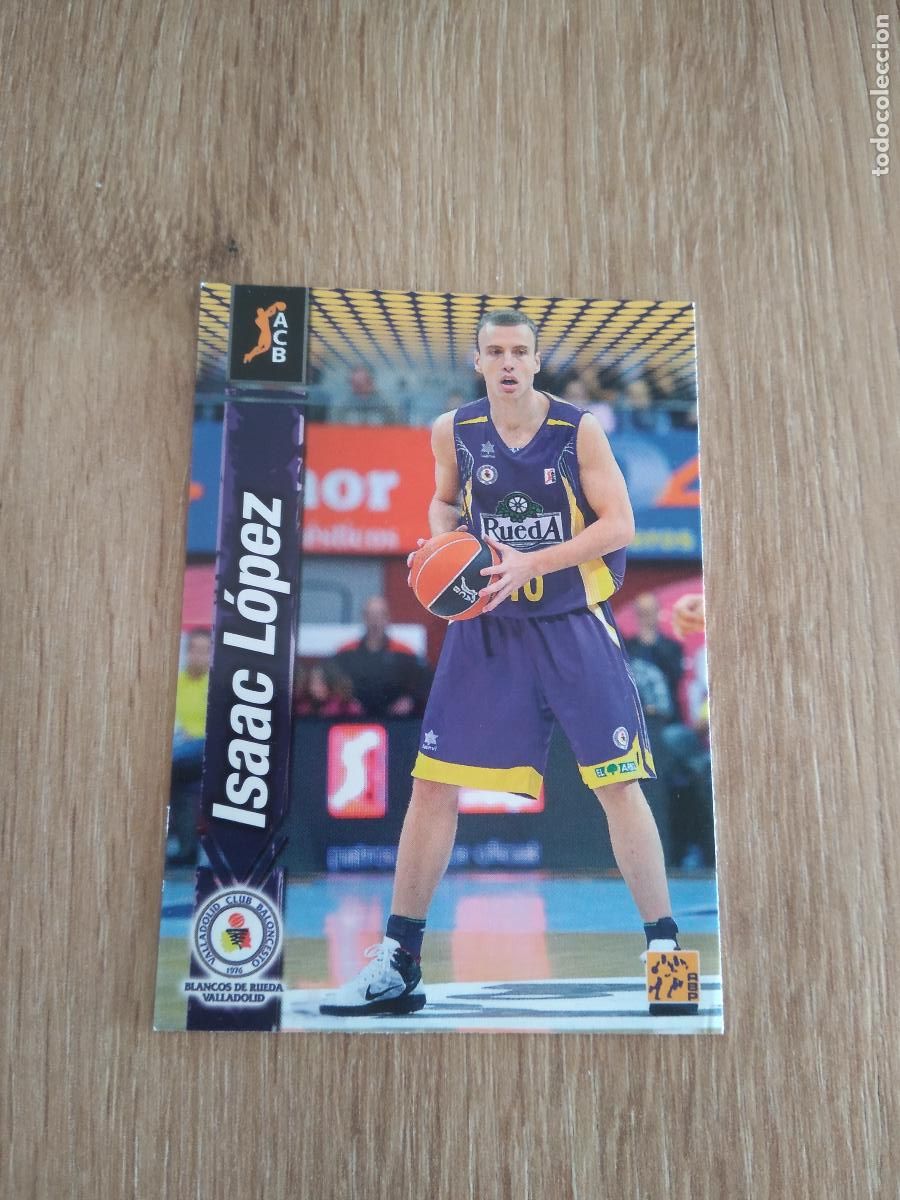 Coleccionismo deportivo: 79 ISAAC LOPEZ BLANCOS DE RUEDA VALLADOLID CROMO BASKET BALONCESTO PANINI 10-11 ACB 2010-2011