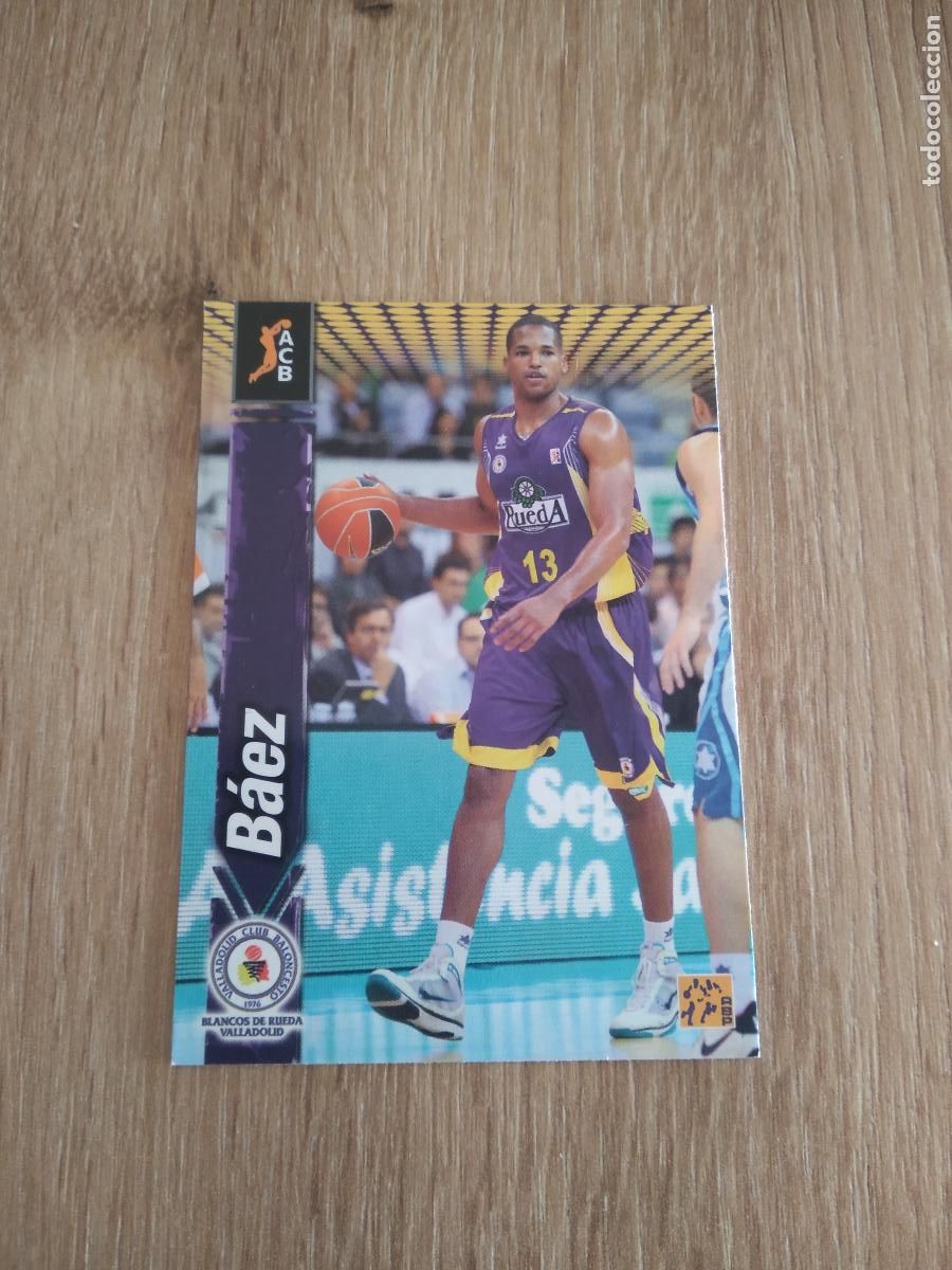 Coleccionismo deportivo: 83 BAEZ BLANCOS DE RUEDA VALLADOLID CROMO BASKET BALONCESTO PANINI 10-11 ACB 2010-2011