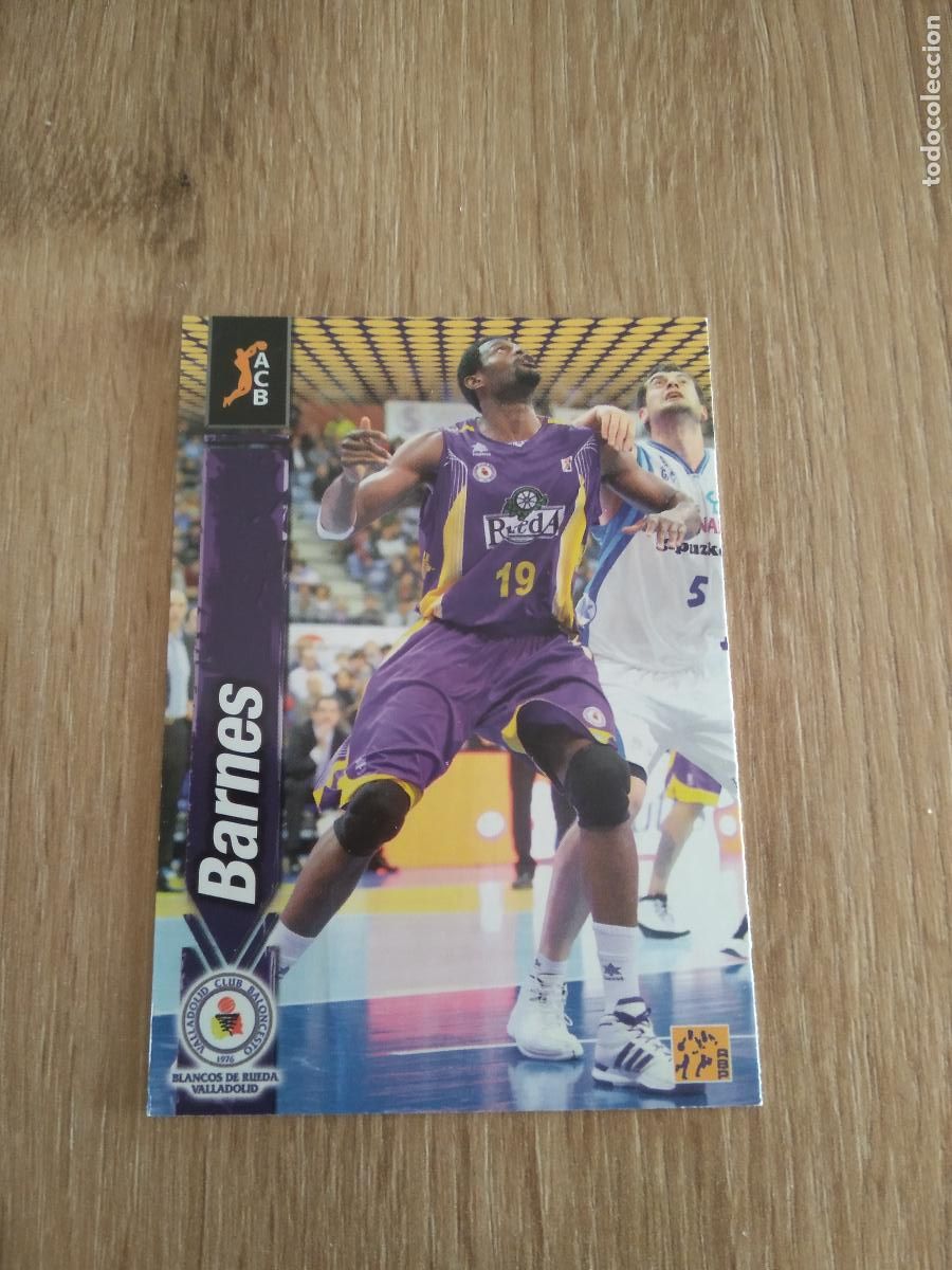 Coleccionismo deportivo: 86 BARNES BLANCOS DE RUEDA VALLADOLID CROMO BASKET BALONCESTO PANINI 10-11 ACB 2010-2011