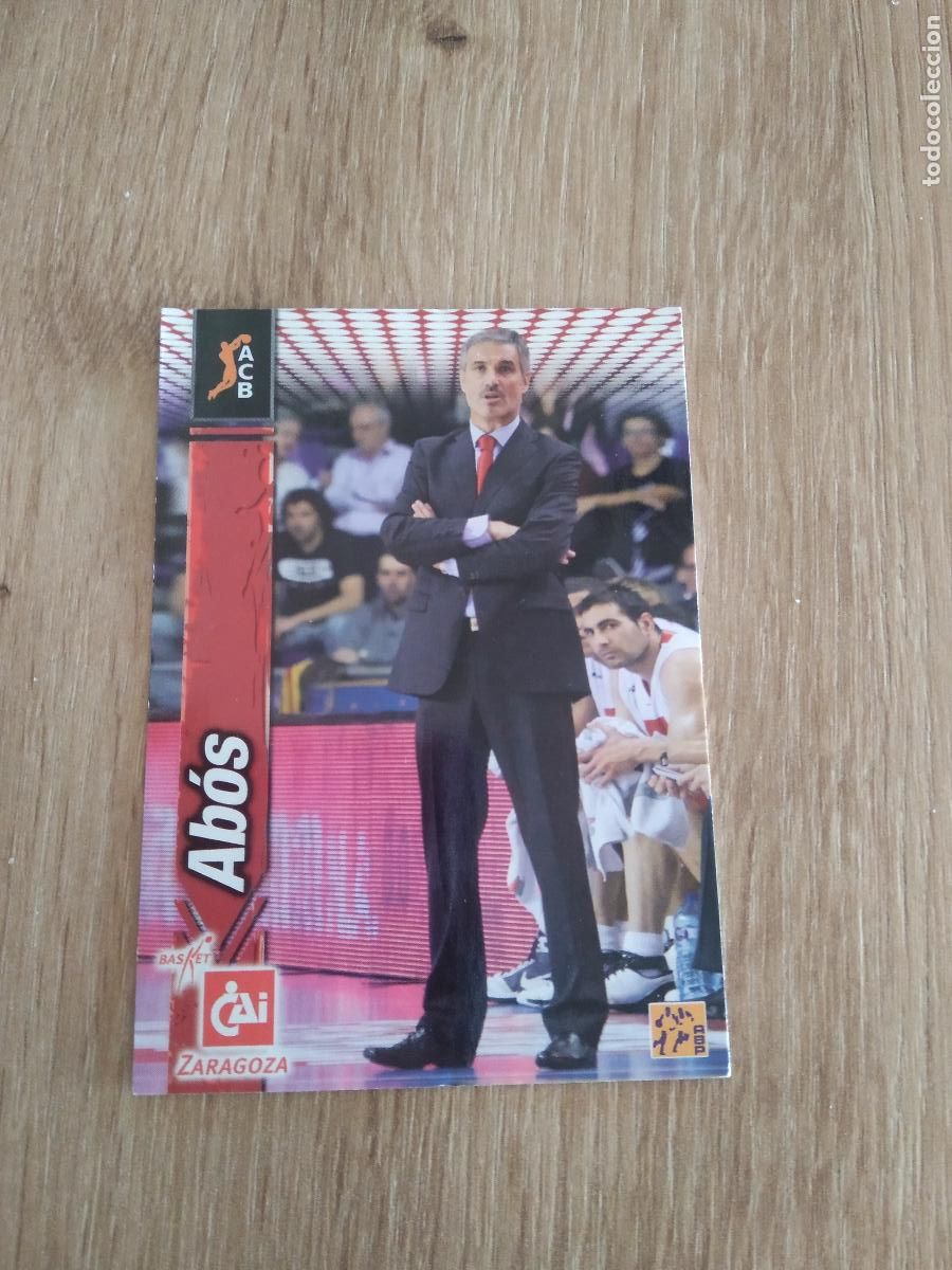 Coleccionismo deportivo: 93 ABOS CAI ZARAGOZA CROMO BASKET BALONCESTO PANINI 10-11 ACB 2010-2011