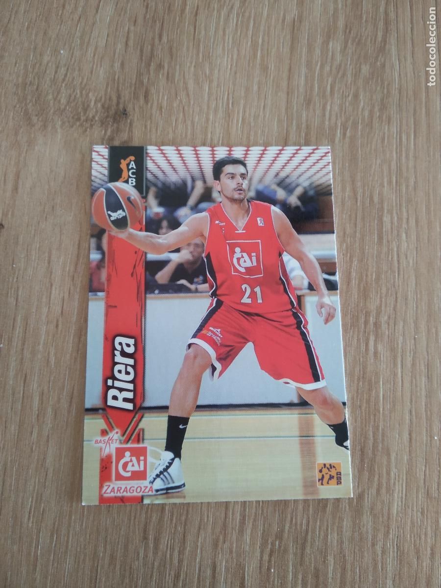 Coleccionismo deportivo: 96 RIERA CAI ZARAGOZA CROMO BASKET BALONCESTO PANINI 10-11 ACB 2010-2011