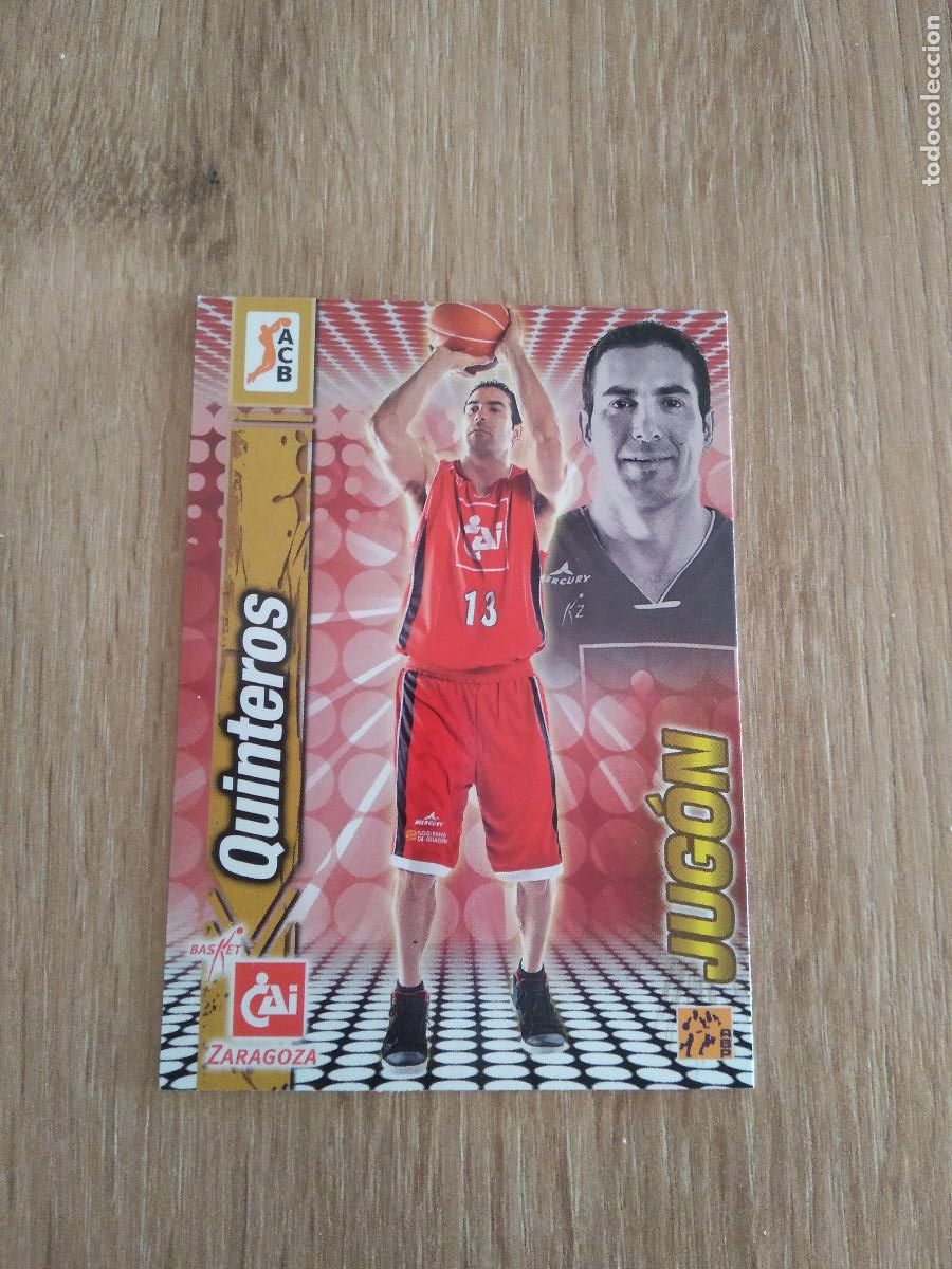 Coleccionismo deportivo: 106 QUINTEROS CAI ZARAGOZA CROMO BASKET BALONCESTO PANINI 10-11 ACB 2010-2011