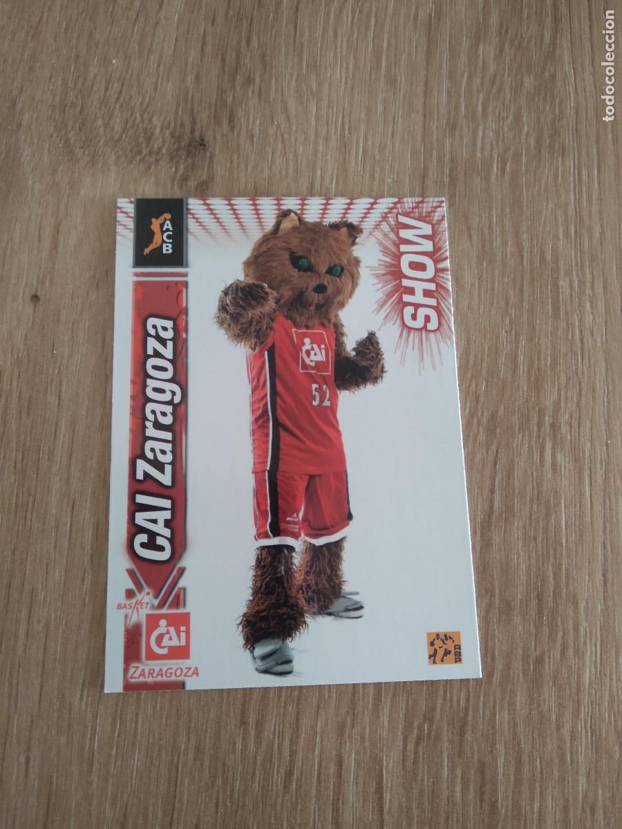 Coleccionismo deportivo: 107 ANIMADORAS MASCOTA CAI ZARAGOZA CROMO BASKET BALONCESTO PANINI 10-11 ACB 2010-2011