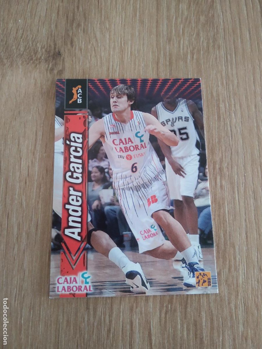 Coleccionismo deportivo: 115 ANDER GARCIA CAJA LABORAL CROMO BASKET BALONCESTO PANINI 10-11 ACB 2010-2011