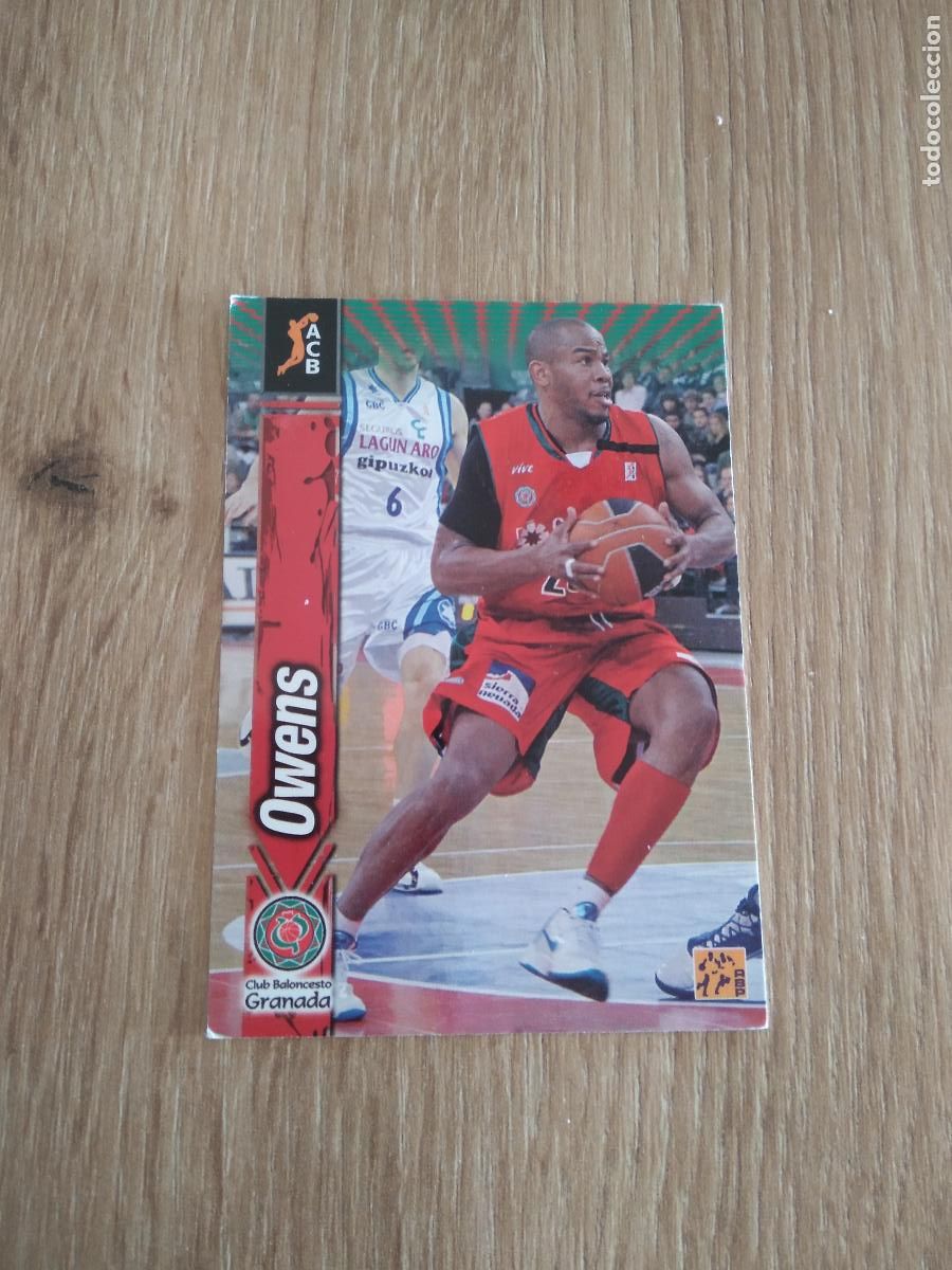 Coleccionismo deportivo: 151 OWENS GRANADA CROMO BASKET BALONCESTO PANINI 10-11 ACB 2010-2011