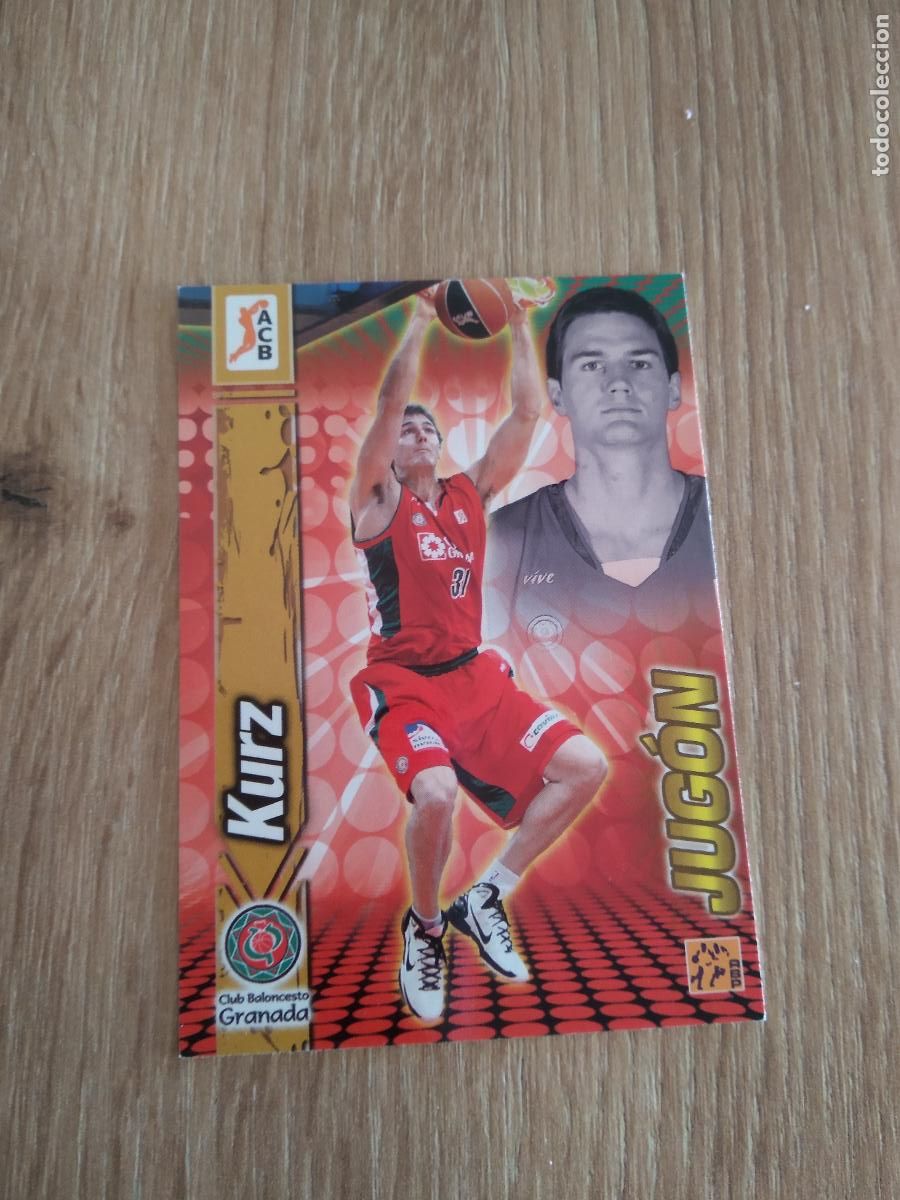 Coleccionismo deportivo: 160 KURZ GRANADA CROMO BASKET BALONCESTO PANINI 10-11 ACB 2010-2011
