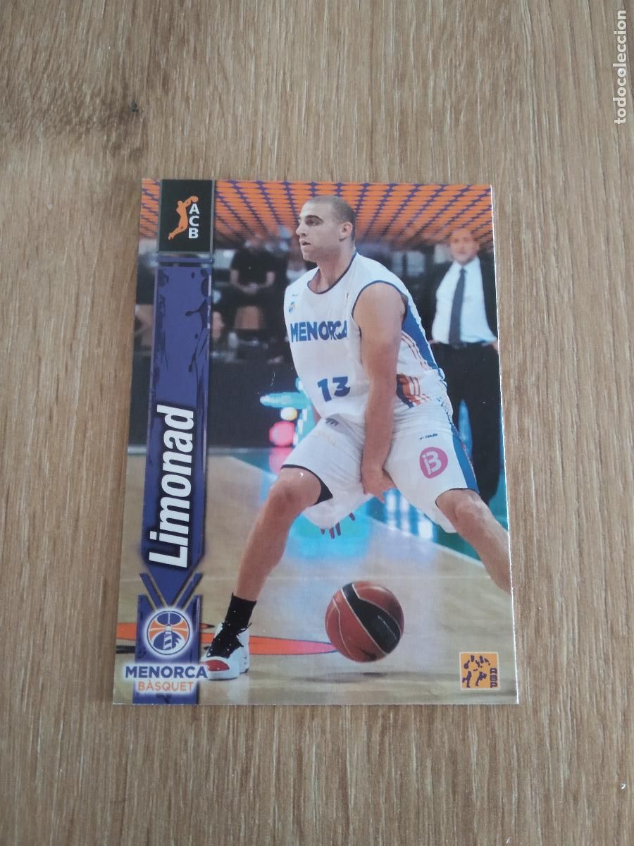 Coleccionismo deportivo: 223 LIMONAD MENORCA BASQUET CROMO BASKET BALONCESTO PANINI 10-11 ACB 2010-2011