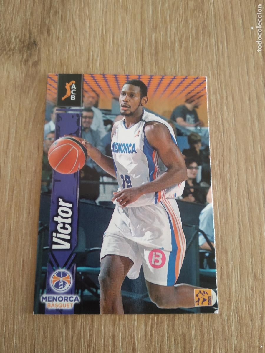 Coleccionismo deportivo: 225 VICTOR MENORCA BASQUET CROMO BASKET BALONCESTO PANINI 10-11 ACB 2010-2011