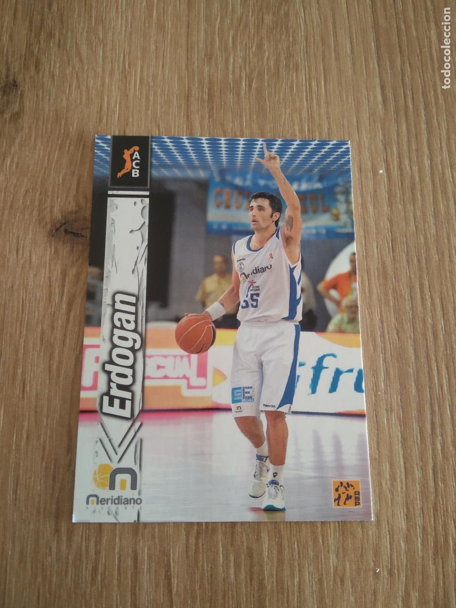 Coleccionismo deportivo: 241 ERDOGAN MERIDIANO ALICANTE CROMO BASKET BALONCESTO PANINI 10-11 ACB 2010-2011