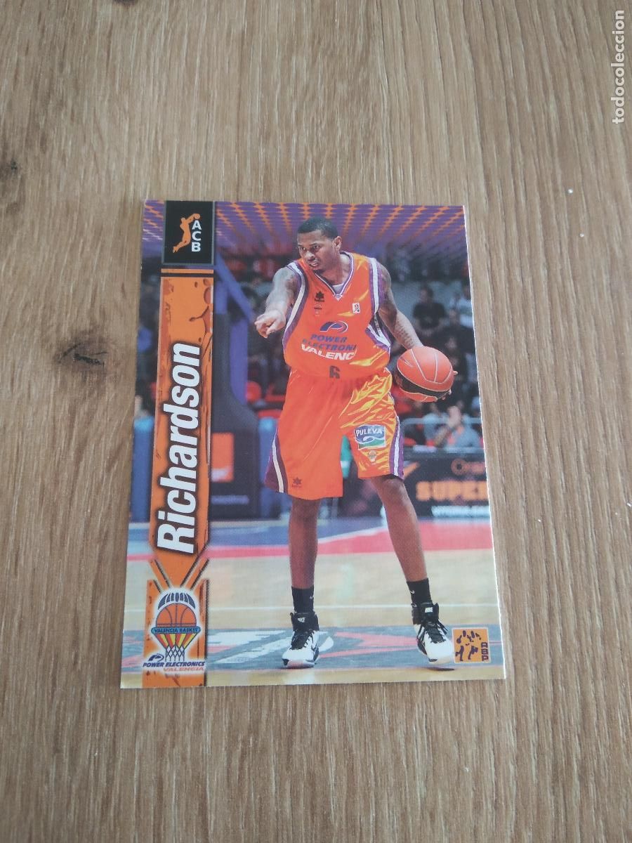 Coleccionismo deportivo: 261 RICHARDSON POWER ELECTRONICS VALENCIA CROMO BASKET BALONCESTO PANINI 10-11 ACB 2010-2011