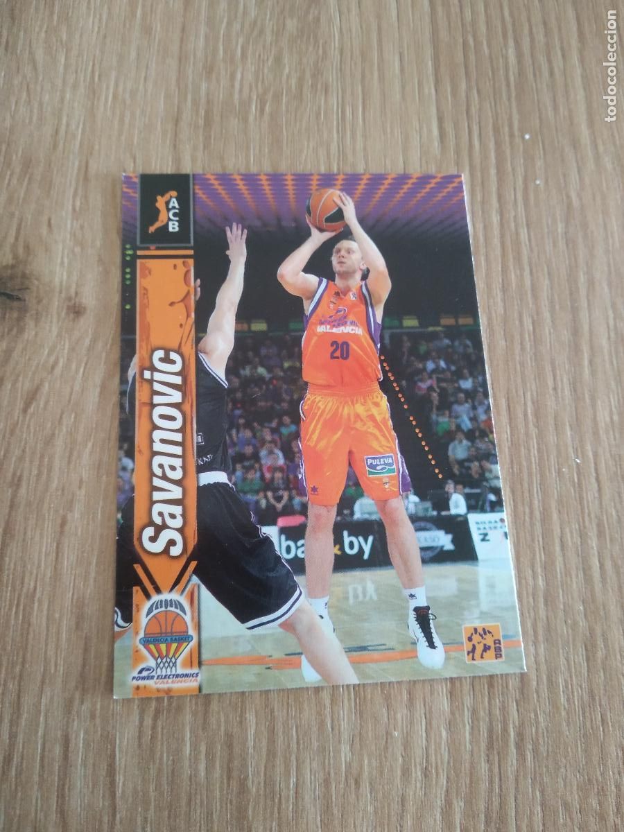 Coleccionismo deportivo: 264 SAVANOVIC POWER ELECTRONICS VALENCIA CROMO BASKET BALONCESTO PANINI 10-11 ACB 2010-2011