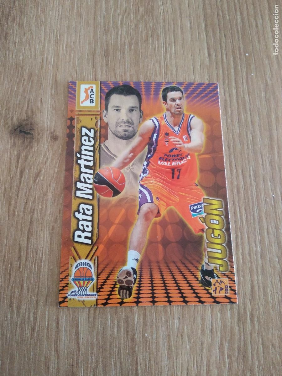 Coleccionismo deportivo: 268 RAFA MARTINEZ POWER ELECTRONICS VALENCIA CROMO BASKET BALONCESTO PANINI 10-11 ACB 2010-2011