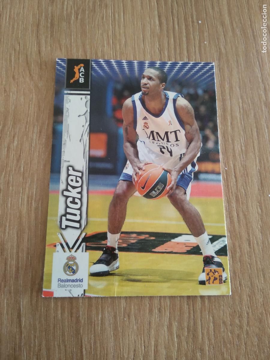 Coleccionismo deportivo: 277 TUCKER REAL MADRID CROMO BASKET BALONCESTO PANINI 10-11 ACB 2010-2011