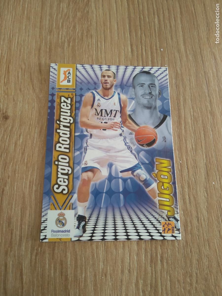 Coleccionismo deportivo: 286 SERGIO RODRIGUEZ REAL MADRID CROMO BASKET BALONCESTO PANINI 10-11 ACB 2010-2011
