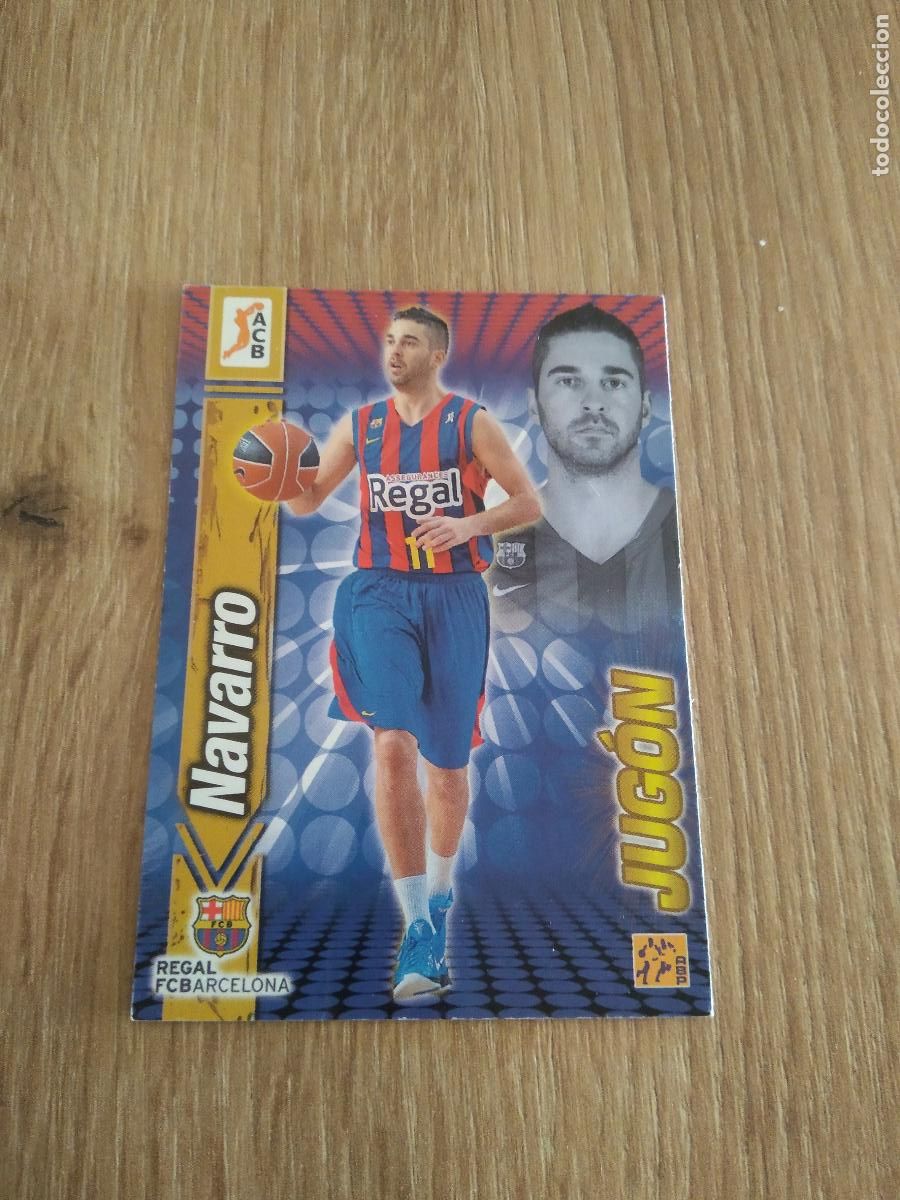 Coleccionismo deportivo: 305 NAVARRO BARCELONA BAR&Ccedil;A CROMO BASKET BALONCESTO PANINI 10-11 ACB 2010-2011