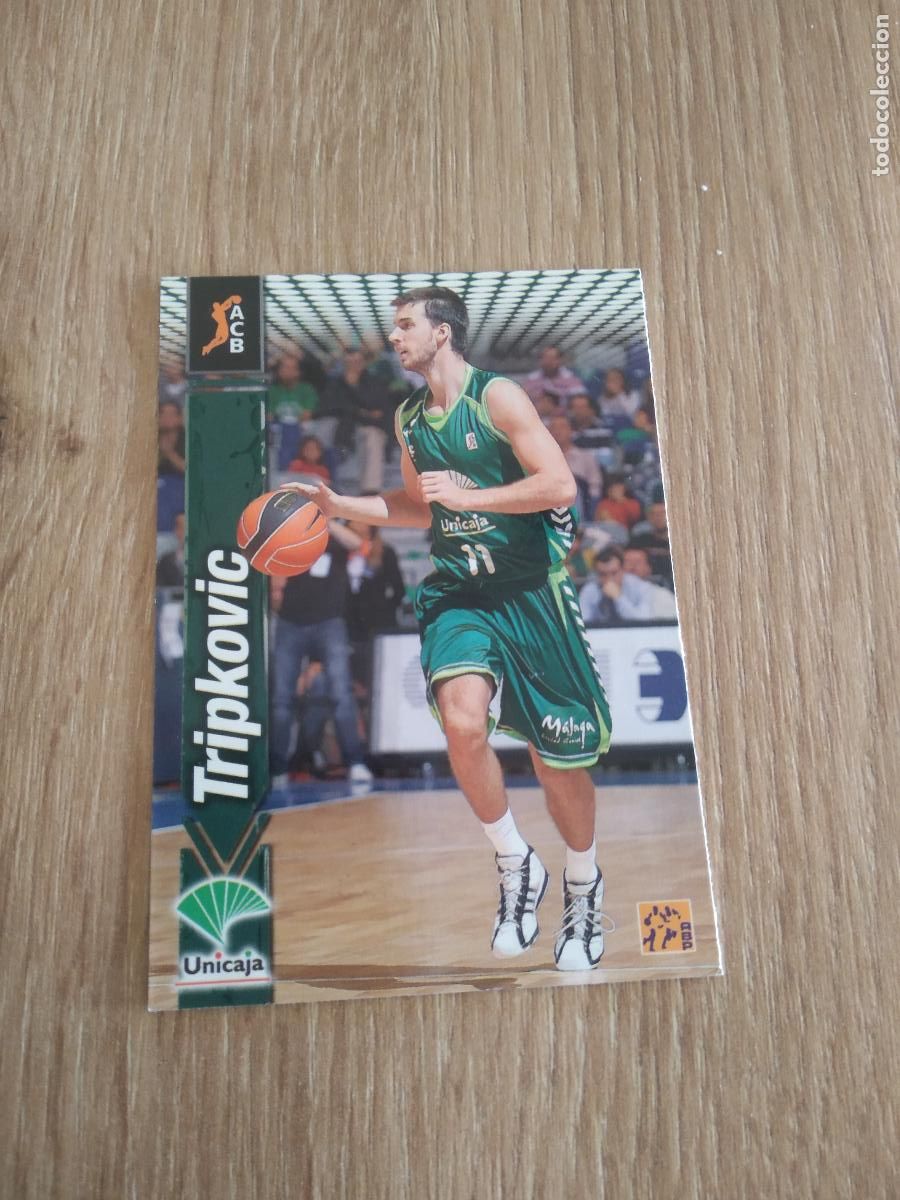 Coleccionismo deportivo: 314 TRIPKOVIC UNICAJA CROMO BASKET BALONCESTO PANINI 10-11 ACB 2010-2011
