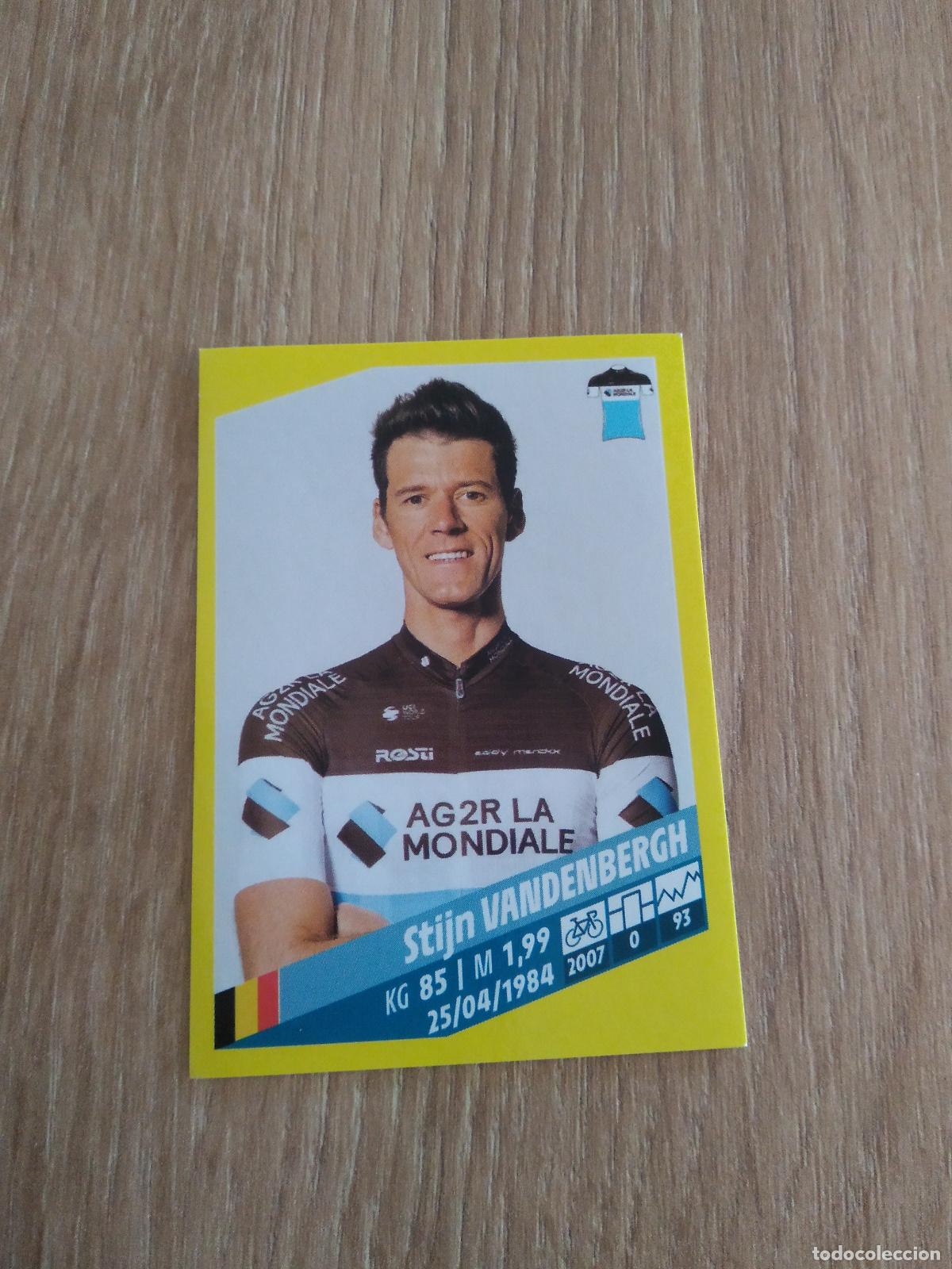 Coleccionismo deportivo: 26 STIJN VANDENBERGH AG2R LA MONDIALE CROMO PANINI CICLISMO TOUR DE FRANCE 2019