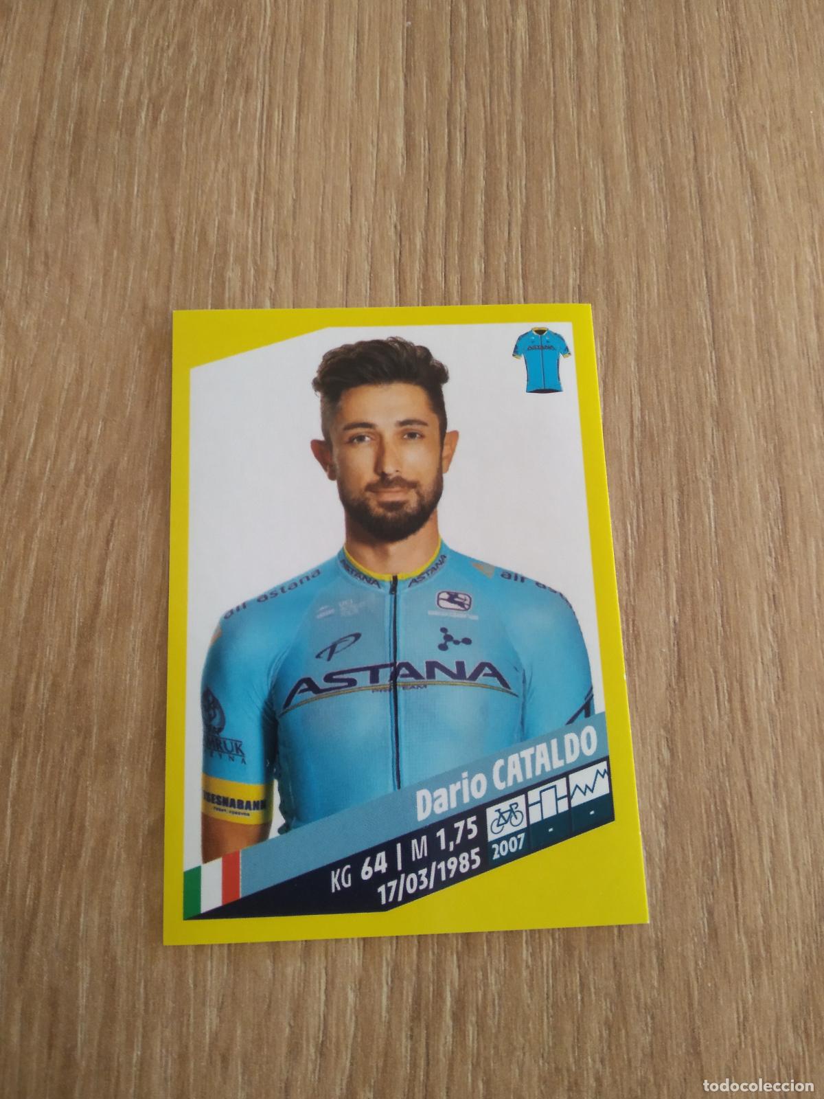 Coleccionismo deportivo: 32 DARIO CATALDO ASTANA CROMO PANINI CICLISMO TOUR DE FRANCE 2019