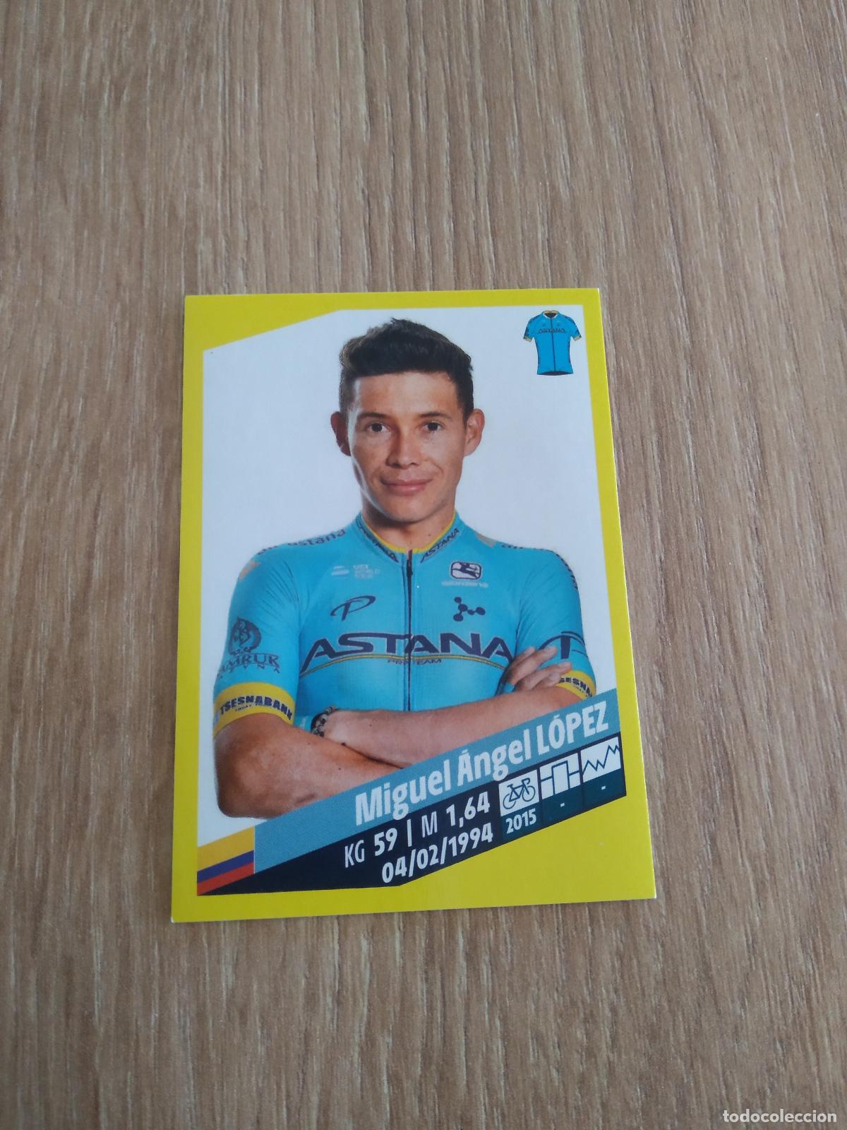 Coleccionismo deportivo: 40 MIGUEL ANGEL LOPEZ ASTANA CROMO PANINI CICLISMO TOUR DE FRANCE 2019