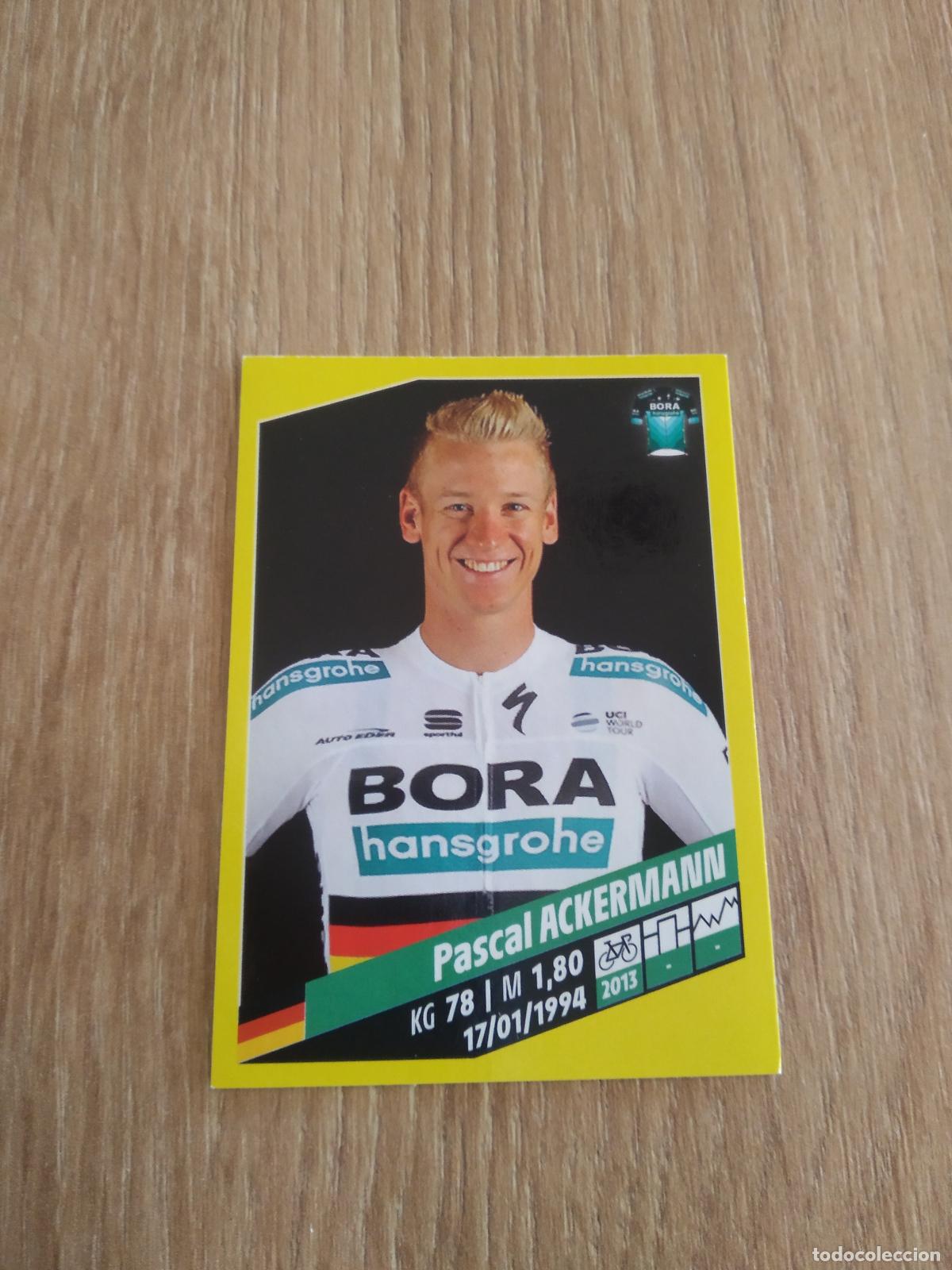 Coleccionismo deportivo: 62 PASCAL ACKERMANN Bora - Hansgrohe CROMO PANINI CICLISMO TOUR DE FRANCE 2019