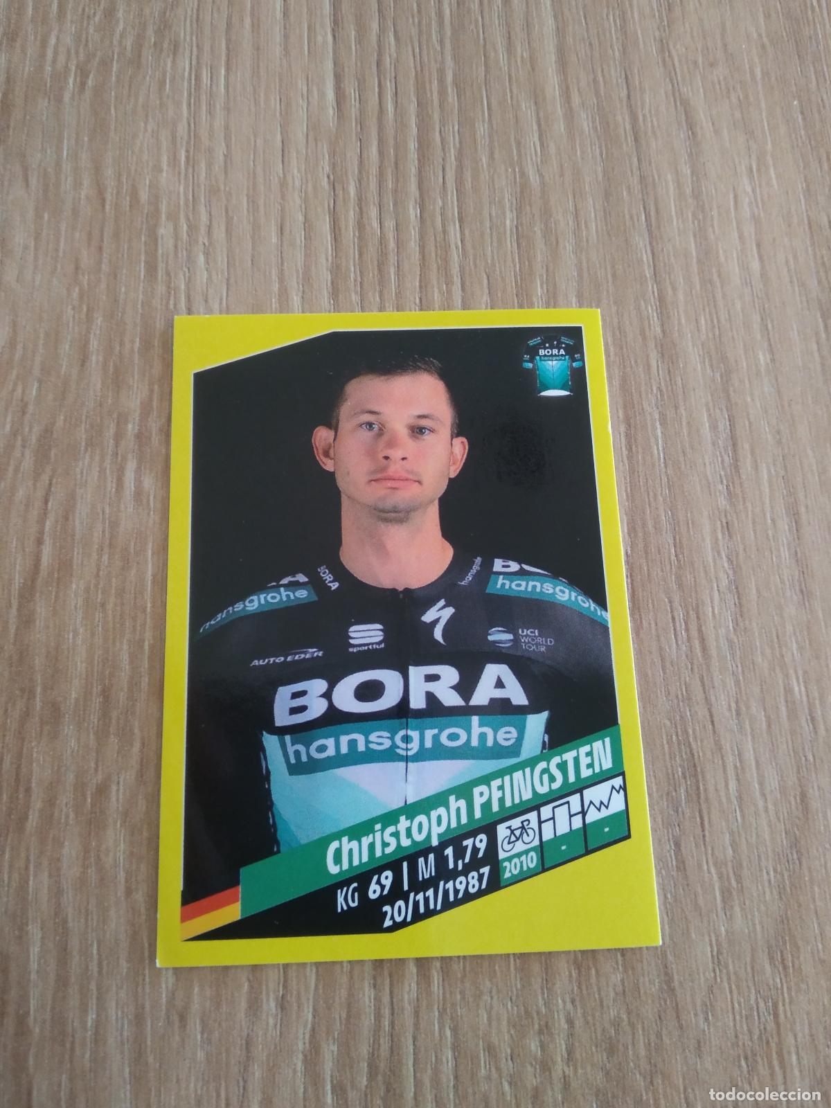 Coleccionismo deportivo: 68 CHRISTOPH PFINSTEN Bora - Hansgrohe CROMO PANINI CICLISMO TOUR DE FRANCE 2019