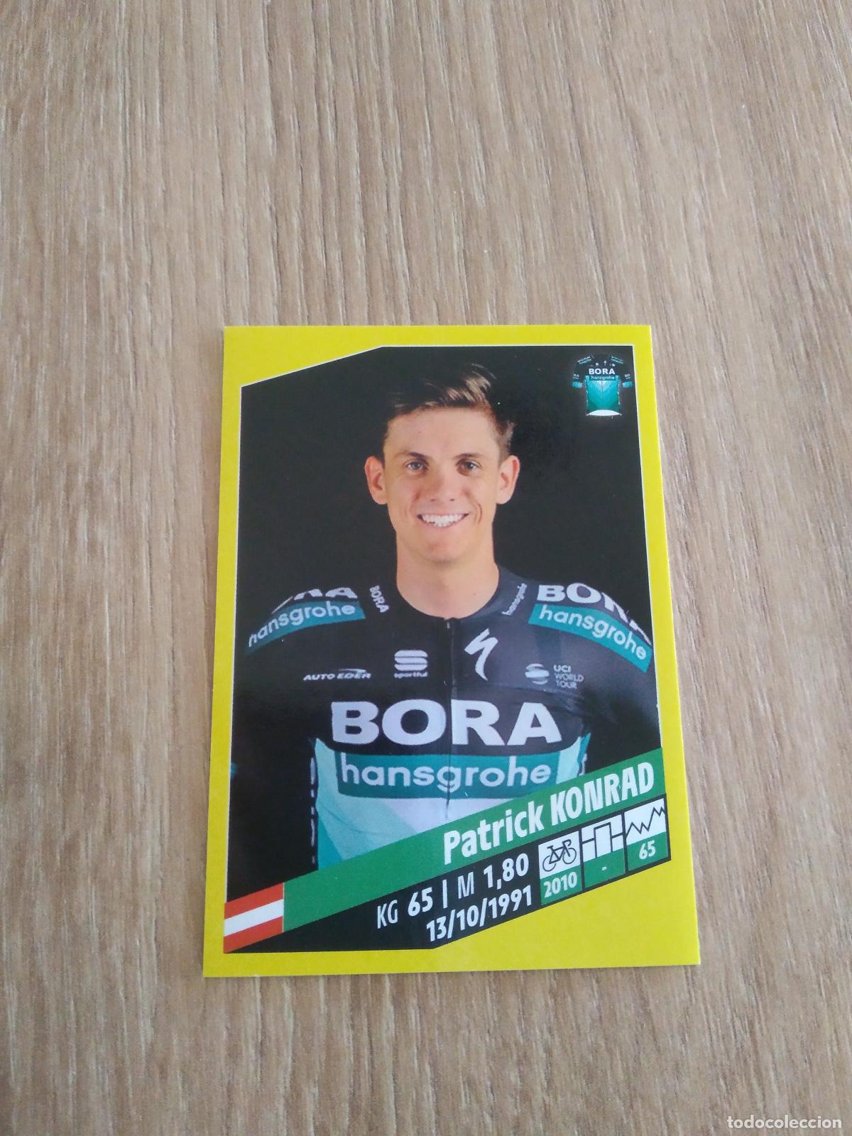 Coleccionismo deportivo: 69 PATRICK KONRAD Bora - Hansgrohe CROMO PANINI CICLISMO TOUR DE FRANCE 2019