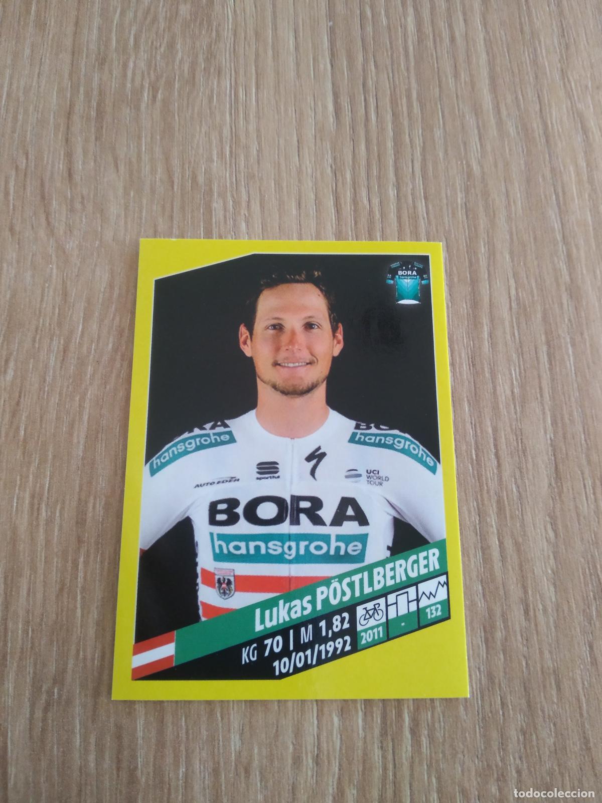 Coleccionismo deportivo: 73 LUKAS POSTLBERGER Bora - Hansgrohe CROMO PANINI CICLISMO TOUR DE FRANCE 2019
