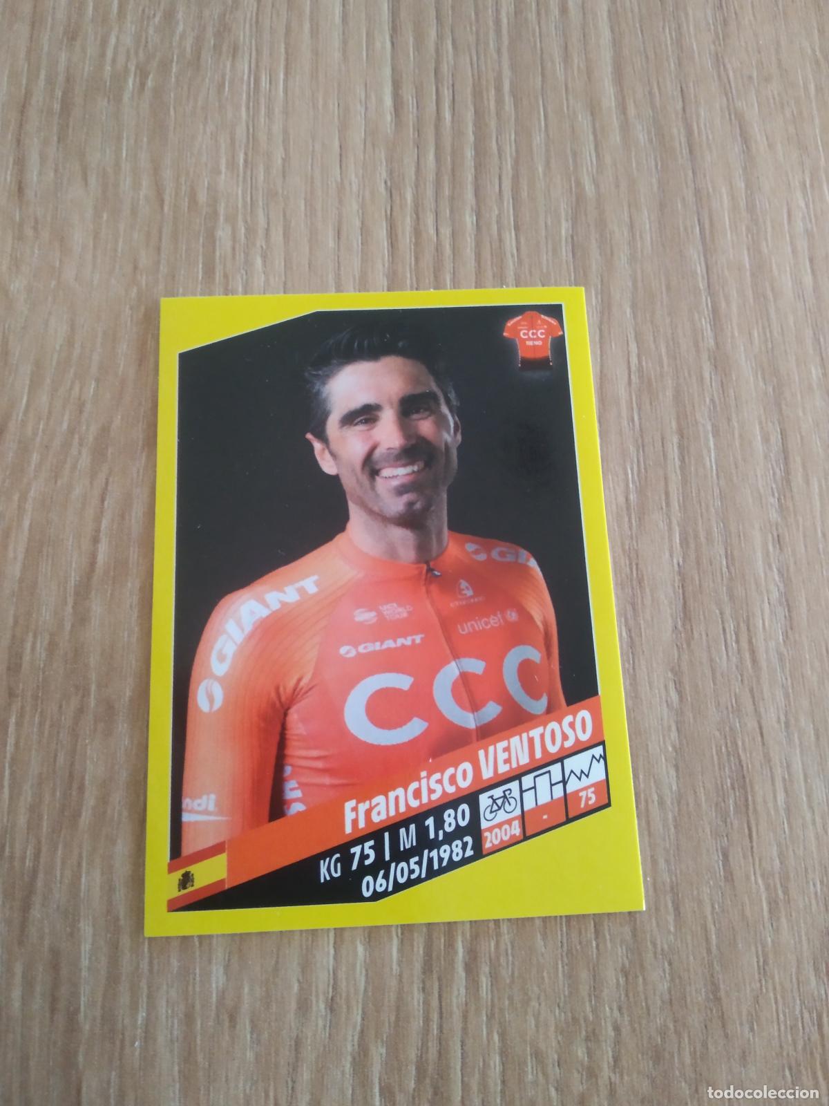 Coleccionismo deportivo: 89 FRANCISCO VENTOSO CCC TEAM CROMO PANINI CICLISMO TOUR DE FRANCE 2019