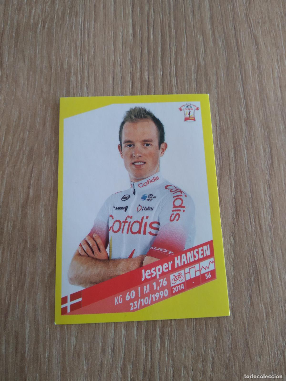 Coleccionismo deportivo: 99 JESPER HANSEN COFIDIS Solutions Cr&eacute;dits CROMO PANINI CICLISMO TOUR DE FRANCE 2019