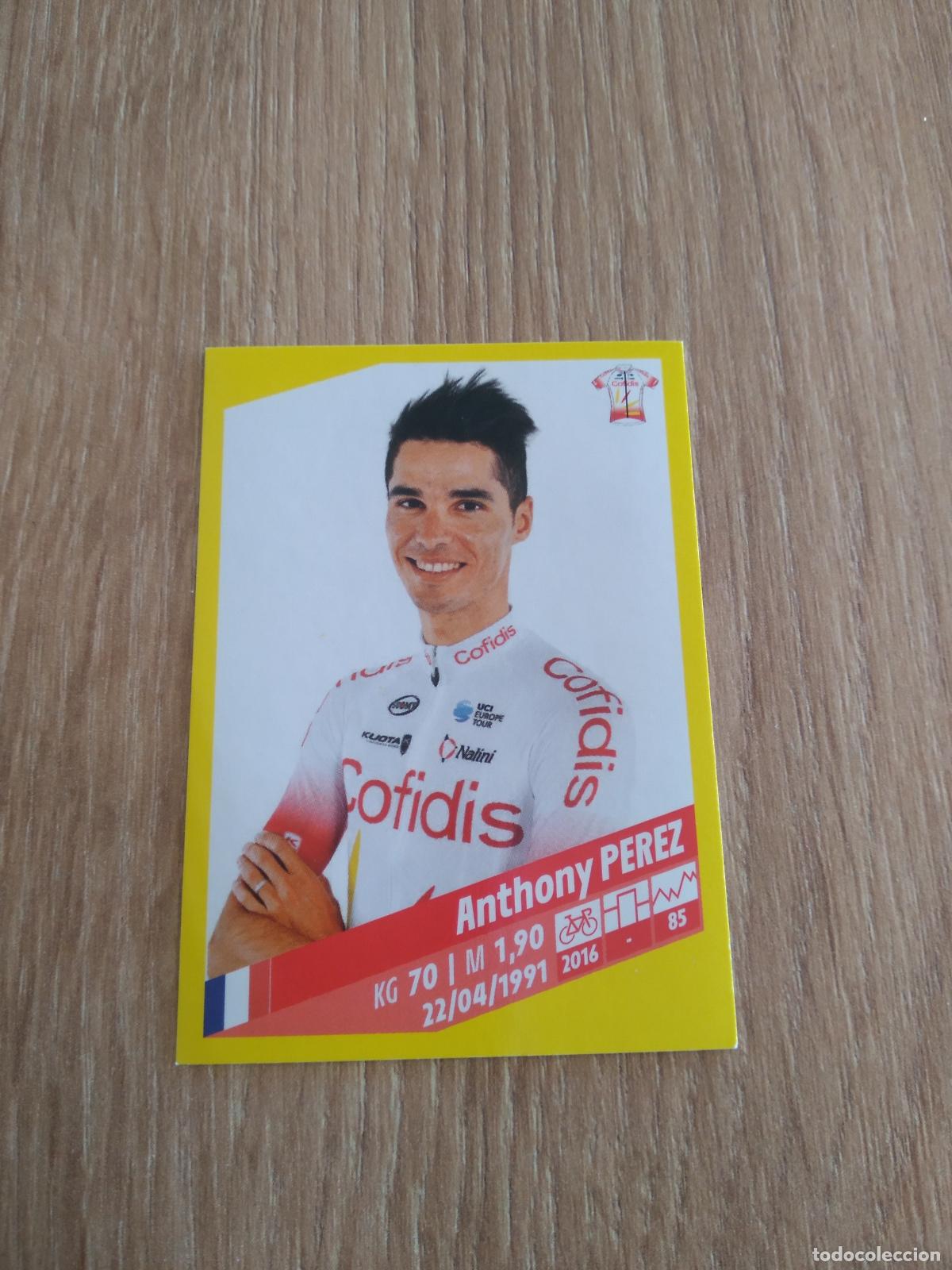 Coleccionismo deportivo: 104 ANTHONY PEREZ COFIDIS Solutions Cr&eacute;dits CROMO PANINI CICLISMO TOUR DE FRANCE 2019