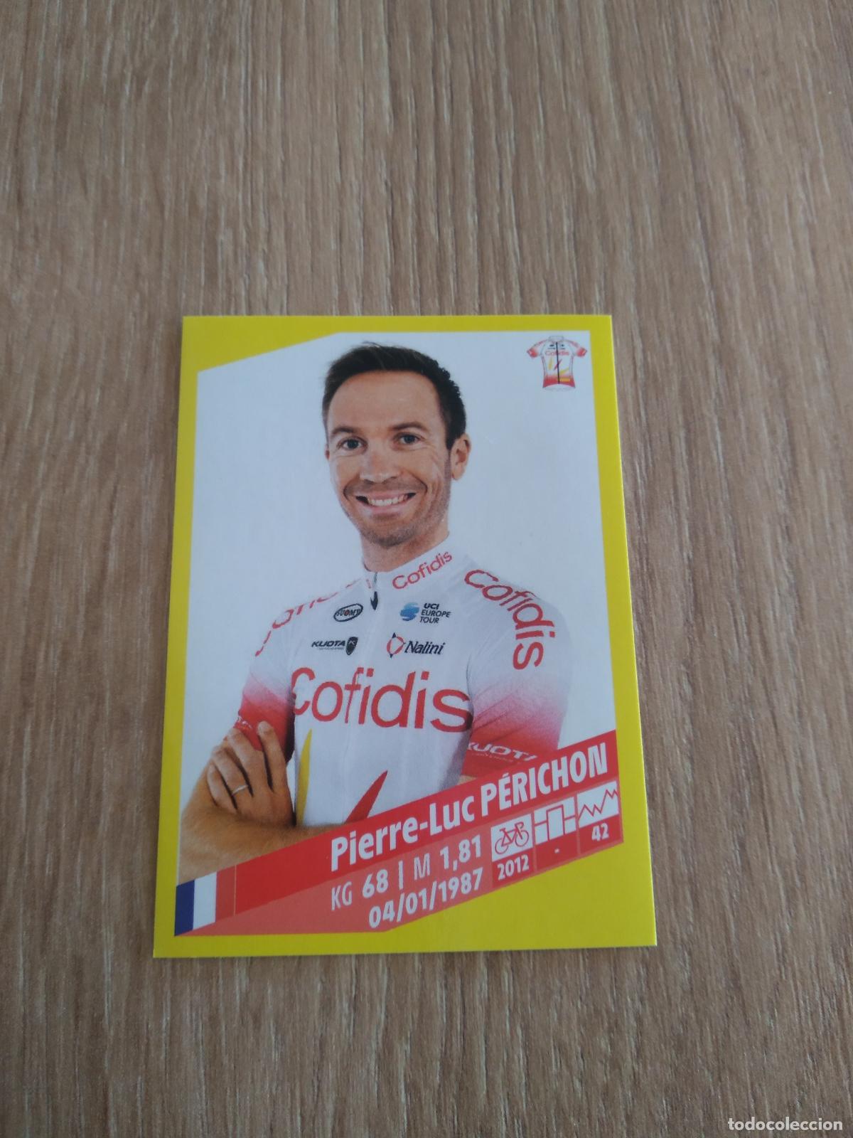 Coleccionismo deportivo: 105 PIERRE-LUC PERICHON COFIDIS Solutions Cr&eacute;dits CROMO PANINI CICLISMO TOUR DE FRANCE 2019