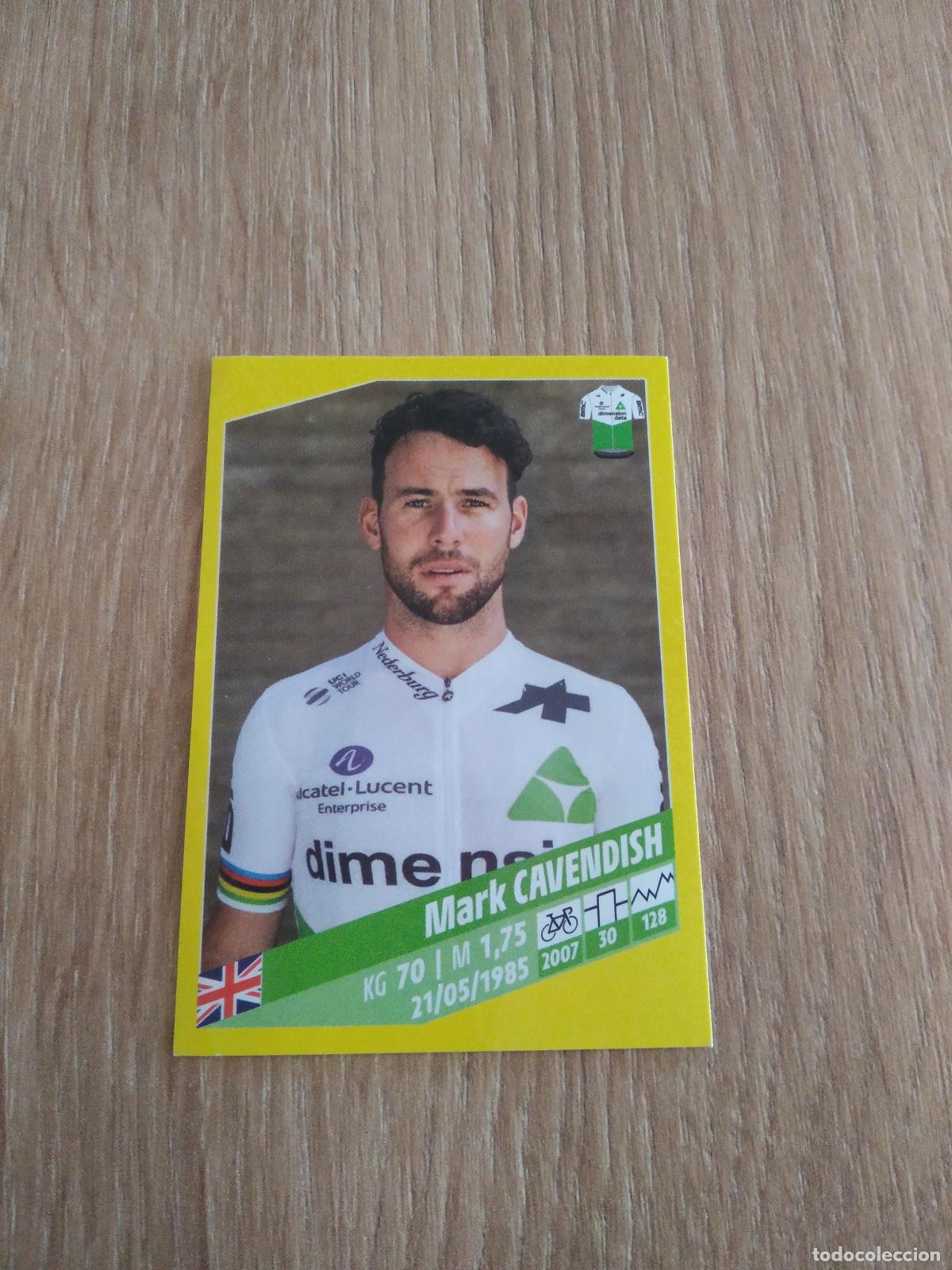 Coleccionismo deportivo: 128 MARK CAVENDISH Team Dimension Data CROMO PANINI CICLISMO TOUR DE FRANCE 2019
