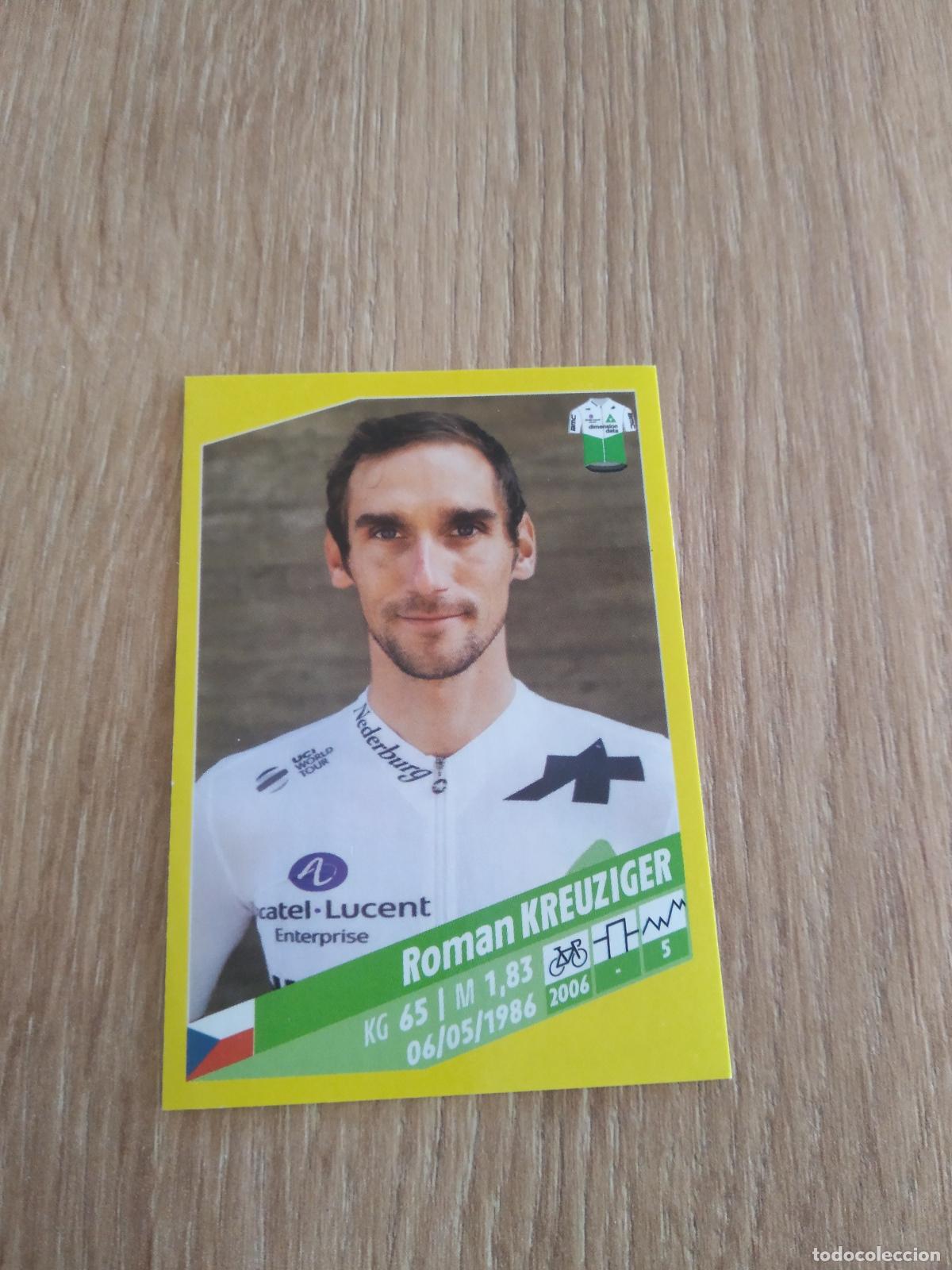 Coleccionismo deportivo: 134 ROMAN KREUZIGER Team Dimension Data CROMO PANINI CICLISMO TOUR DE FRANCE 2019