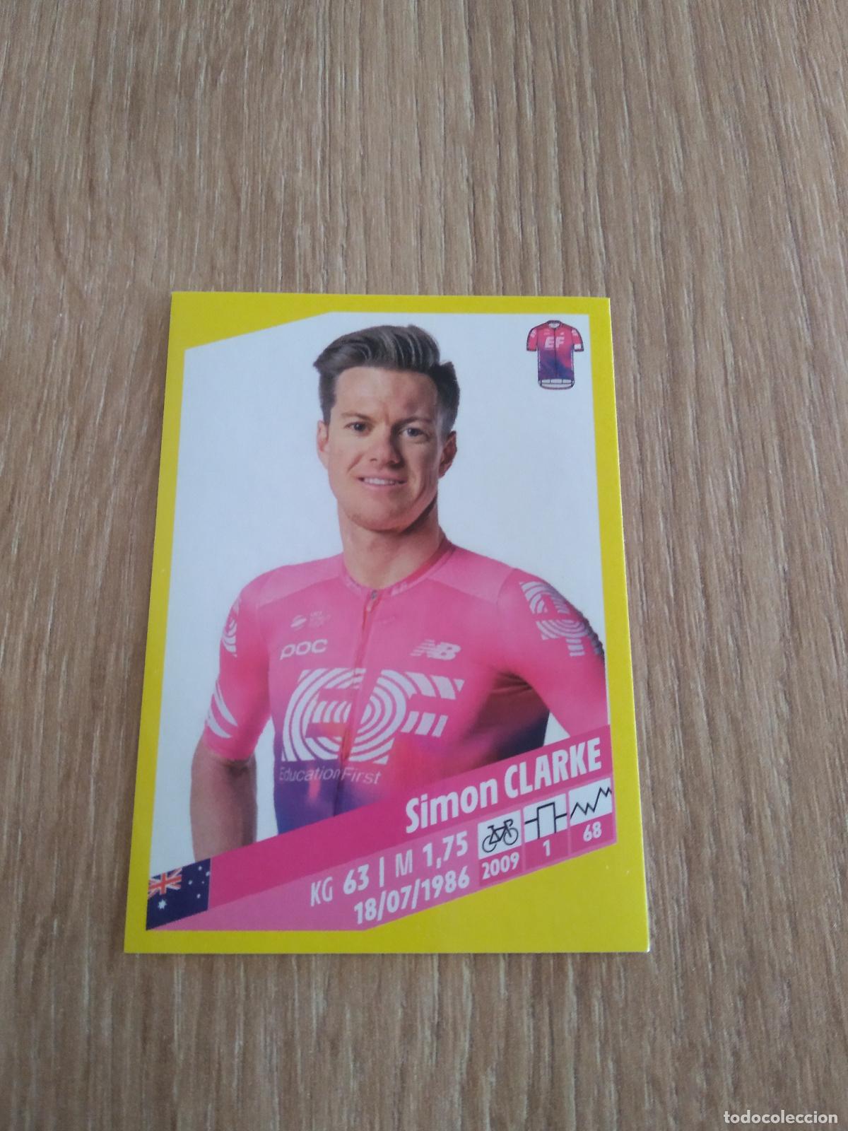 Coleccionismo deportivo: 144 SIMON CLARKE EF Education First CROMO PANINI CICLISMO TOUR DE FRANCE 2019