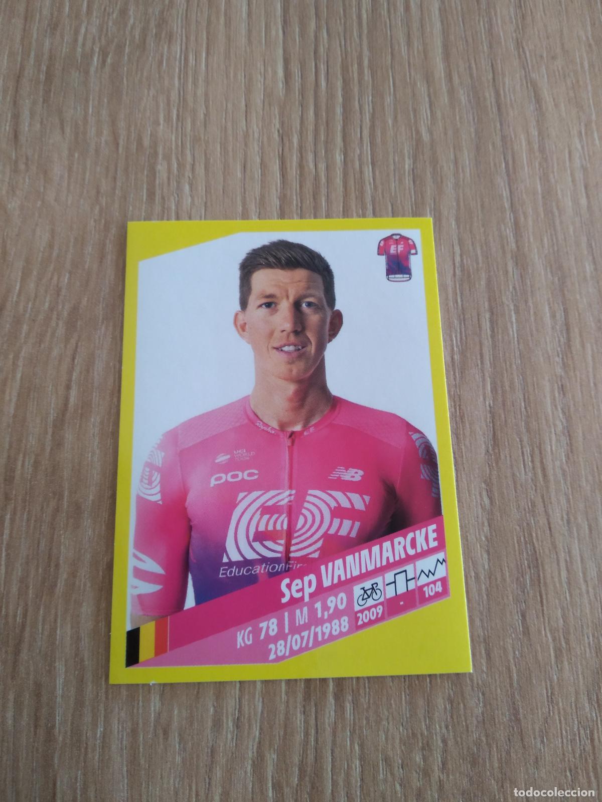 Coleccionismo deportivo: 154 SEP VANMARCKE EF Education First CROMO PANINI CICLISMO TOUR DE FRANCE 2019