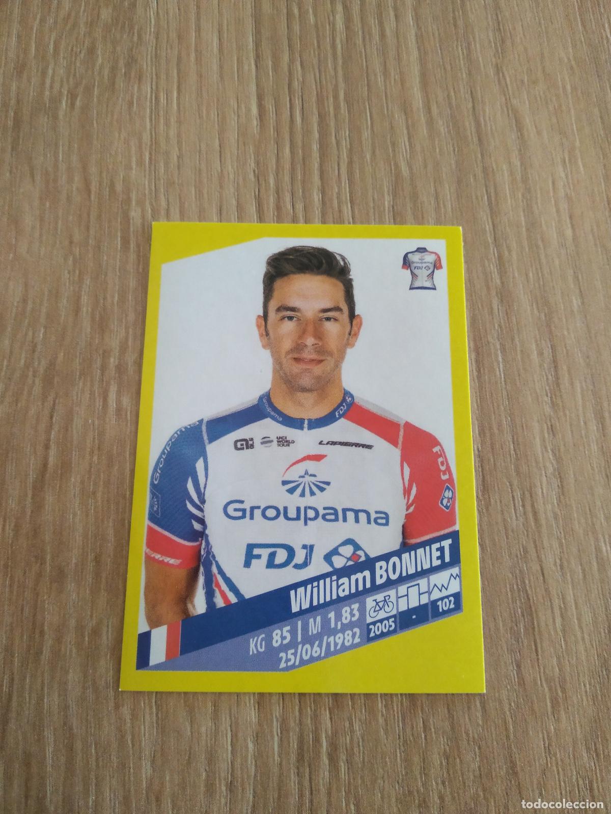 Coleccionismo deportivo: 158 WILLIAM BONNET Groupama - FDJ CROMO PANINI CICLISMO TOUR DE FRANCE 2019