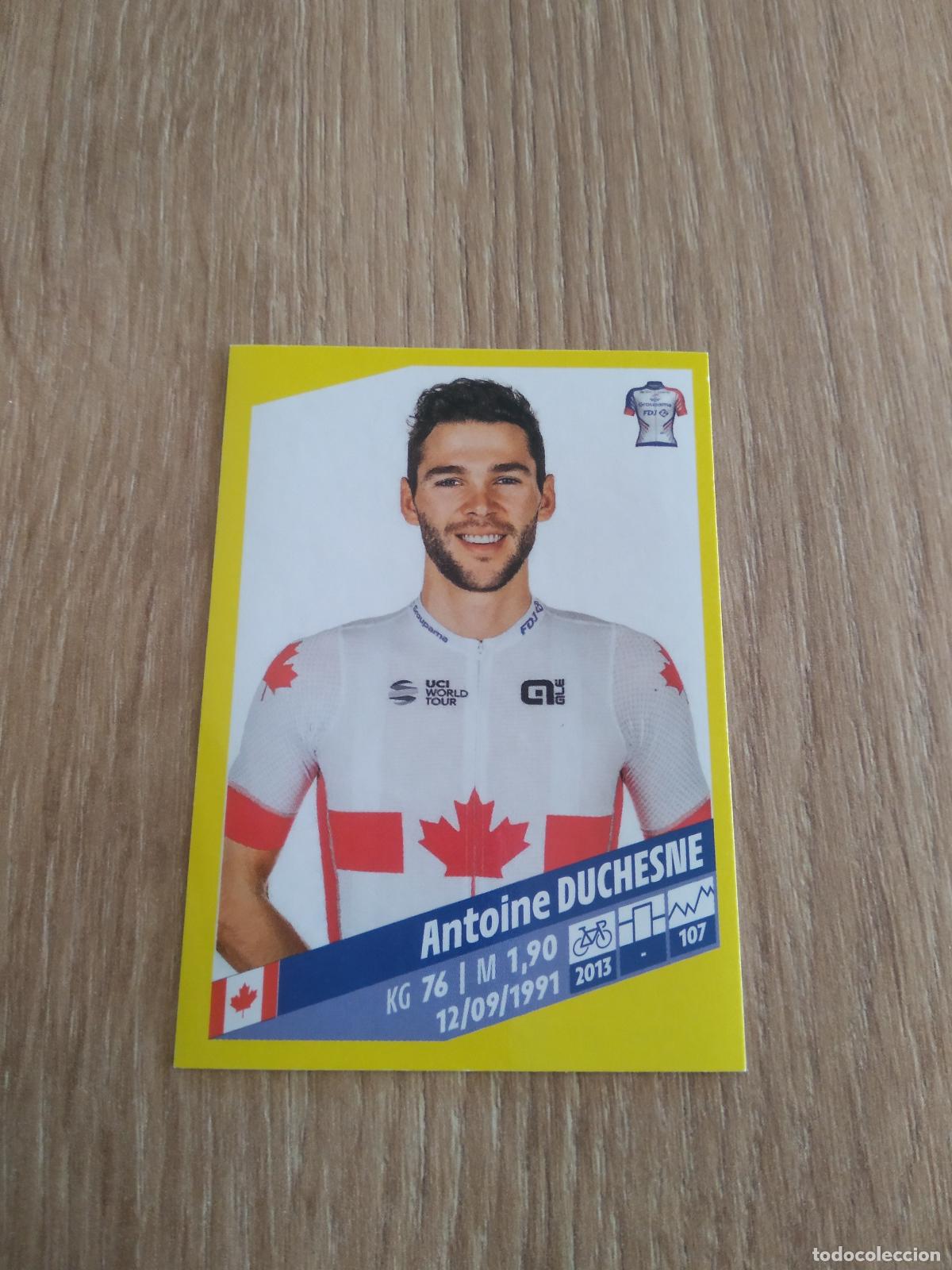 Coleccionismo deportivo: 160 ANTOINE DUCHESNE Groupama - FDJ CROMO PANINI CICLISMO TOUR DE FRANCE 2019