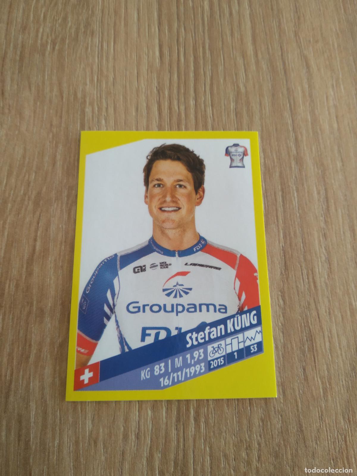 Coleccionismo deportivo: 162 STEFAN KUNG Groupama - FDJ CROMO PANINI CICLISMO TOUR DE FRANCE 2019