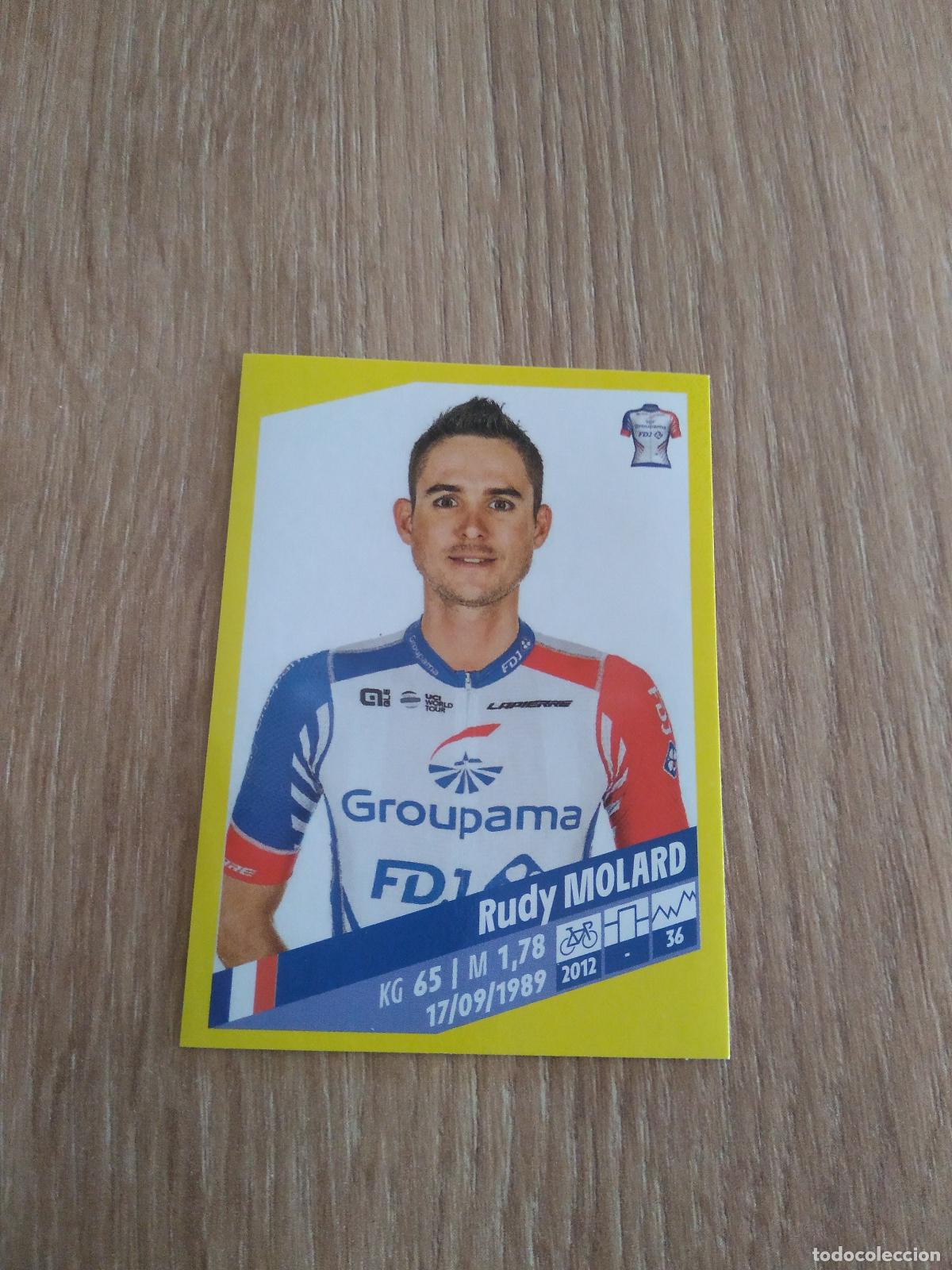 Coleccionismo deportivo: 166 RUDY MOLARD Groupama - FDJ CROMO PANINI CICLISMO TOUR DE FRANCE 2019