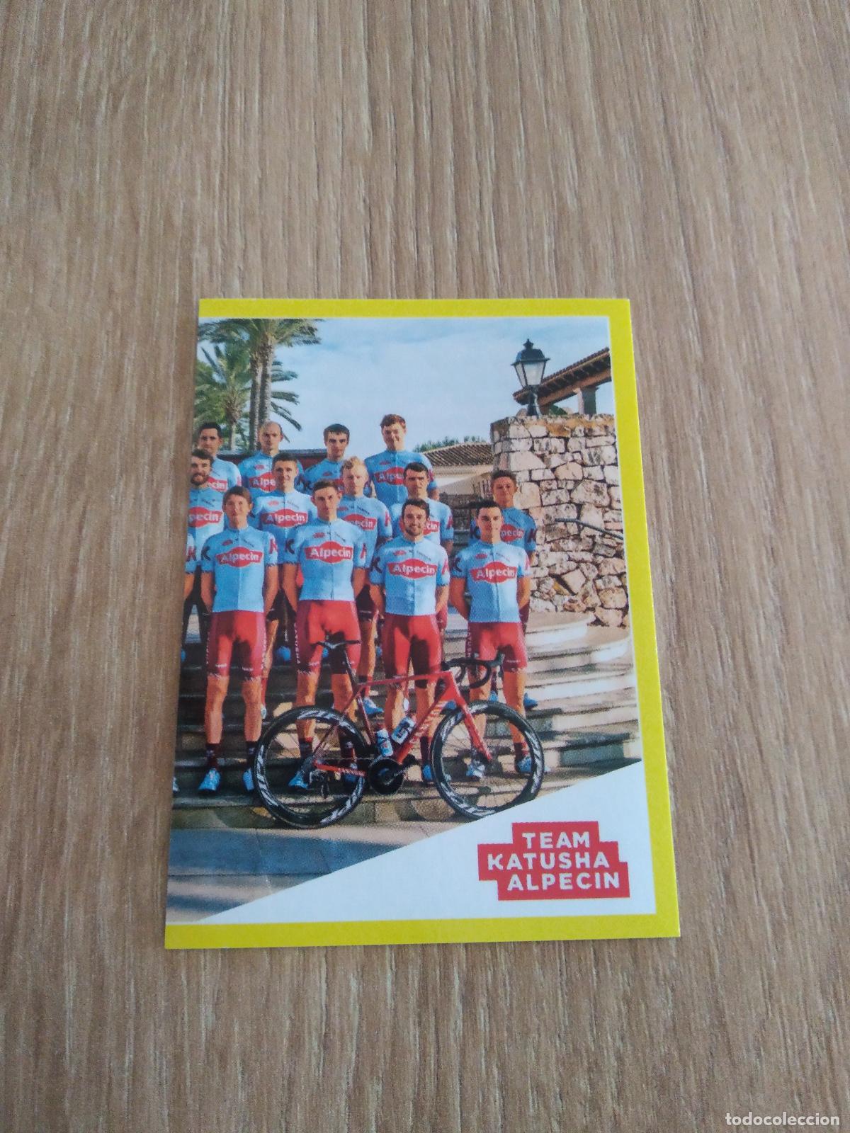 Coleccionismo deportivo: 189 EQUIPO Team Katusha Alpecin CROMO PANINI CICLISMO TOUR DE FRANCE 2019