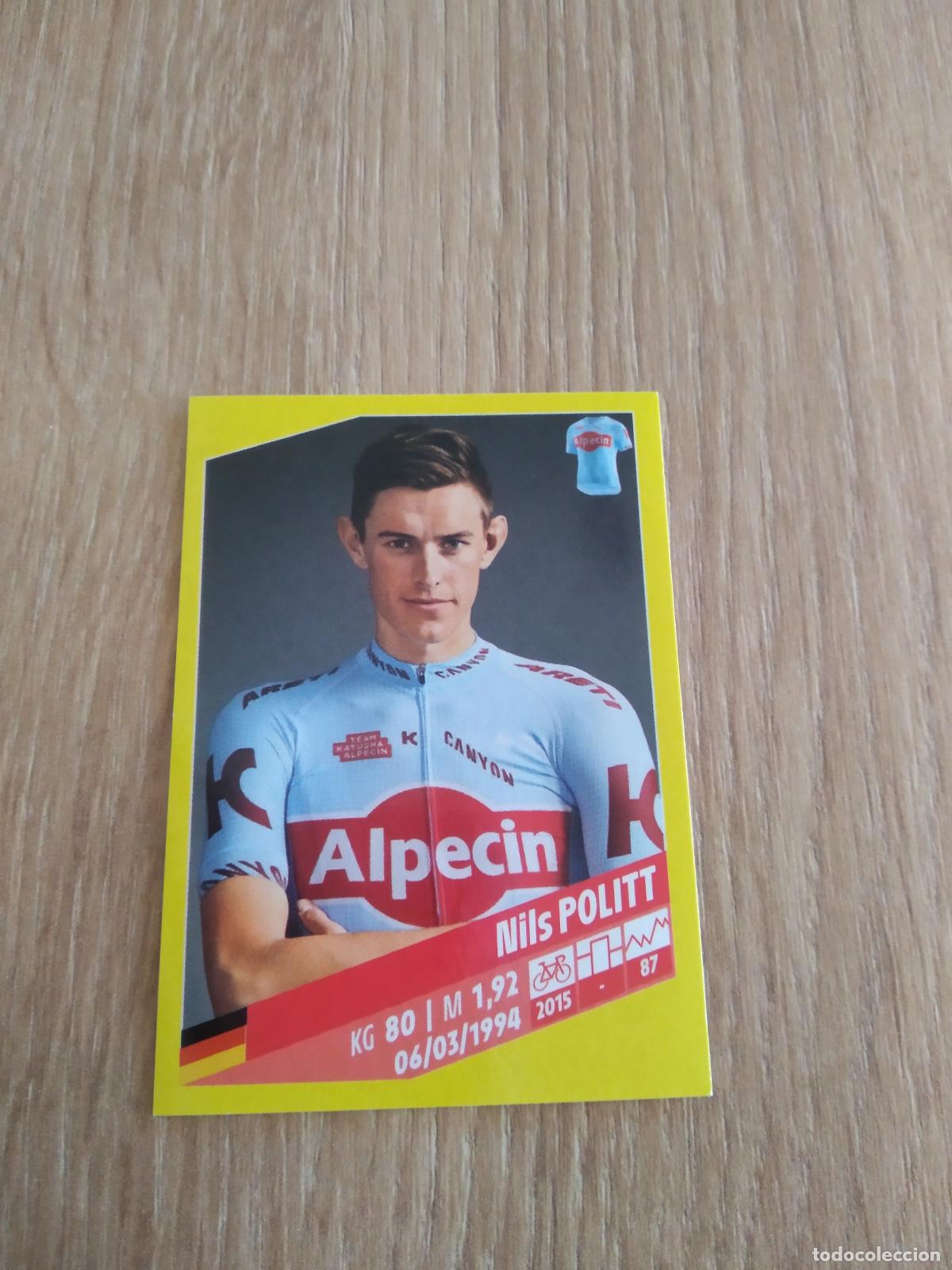Coleccionismo deportivo: 200 NILS POLITT Team Katusha Alpecin CROMO PANINI CICLISMO TOUR DE FRANCE 2019