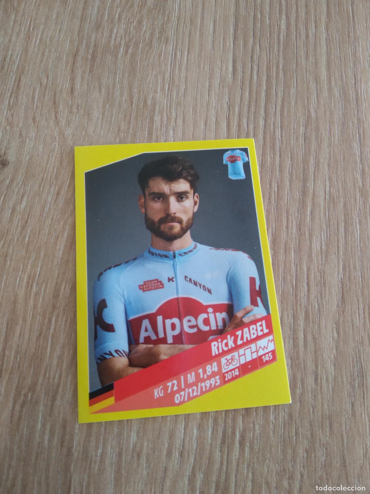 Sports collectibles: 202 RICK ZABEL Team Katusha Alpecin CROMO PANINI CICLISMO TOUR DE FRANCE 2019