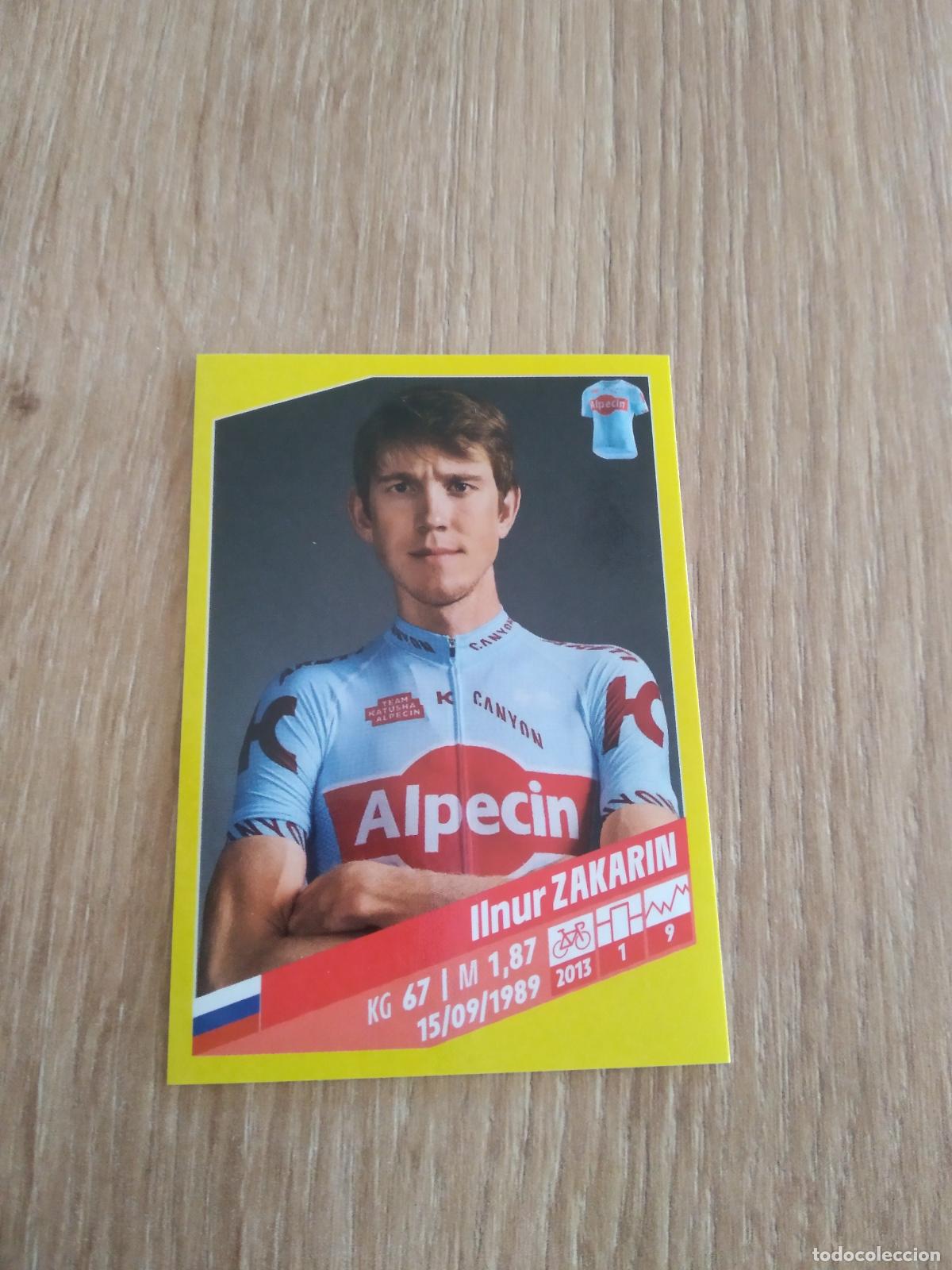 Sports collectibles: 203 ILNUR ZAKARIN Team Katusha Alpecin CROMO PANINI CICLISMO TOUR DE FRANCE 2019