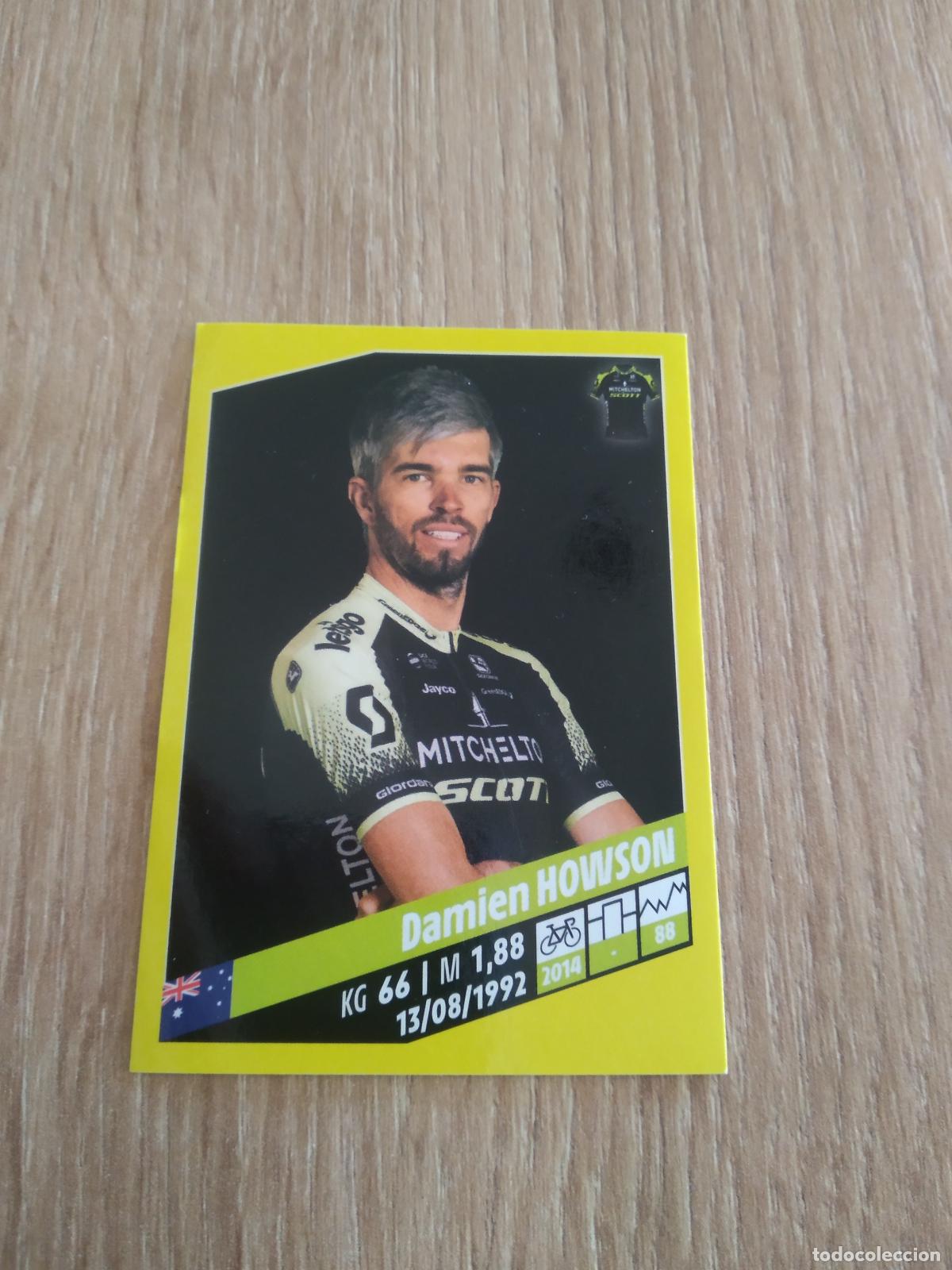 Coleccionismo deportivo: 227 DAMIEN HOWSON Michelton - Scott CROMO PANINI CICLISMO TOUR DE FRANCE 2019