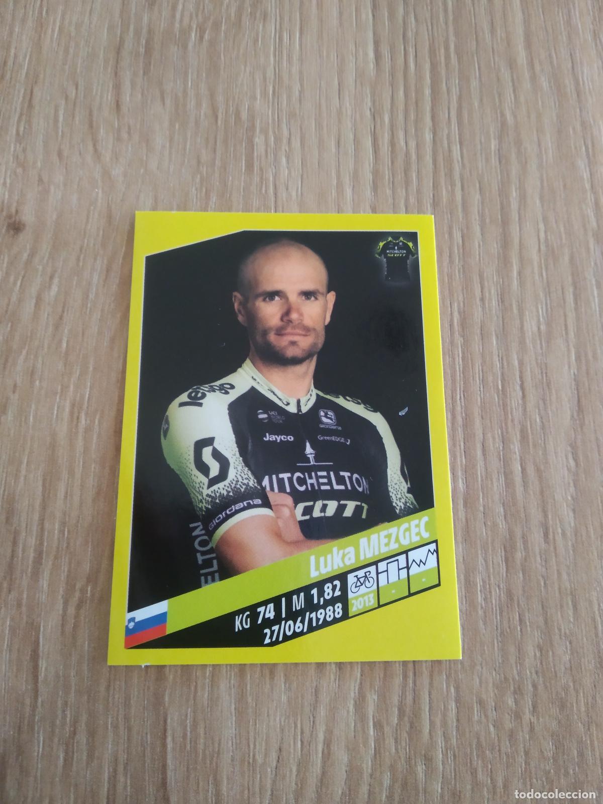 Coleccionismo deportivo: 230 LUKA MEZGEC Michelton - Scott CROMO PANINI CICLISMO TOUR DE FRANCE 2019